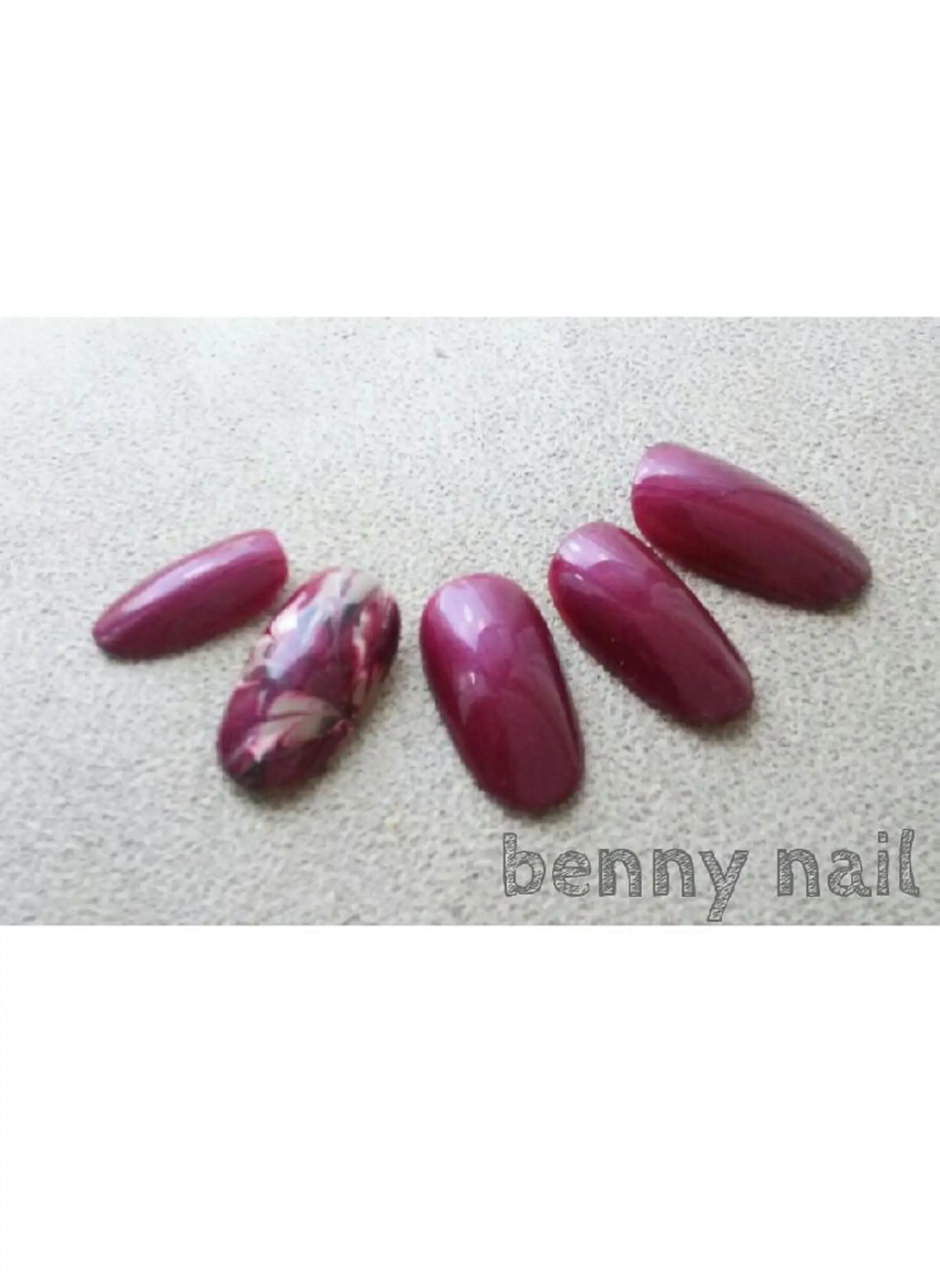 ネイル ジェルネイル パラジェル 最終受付23時半 benny nailのネイルデザイン