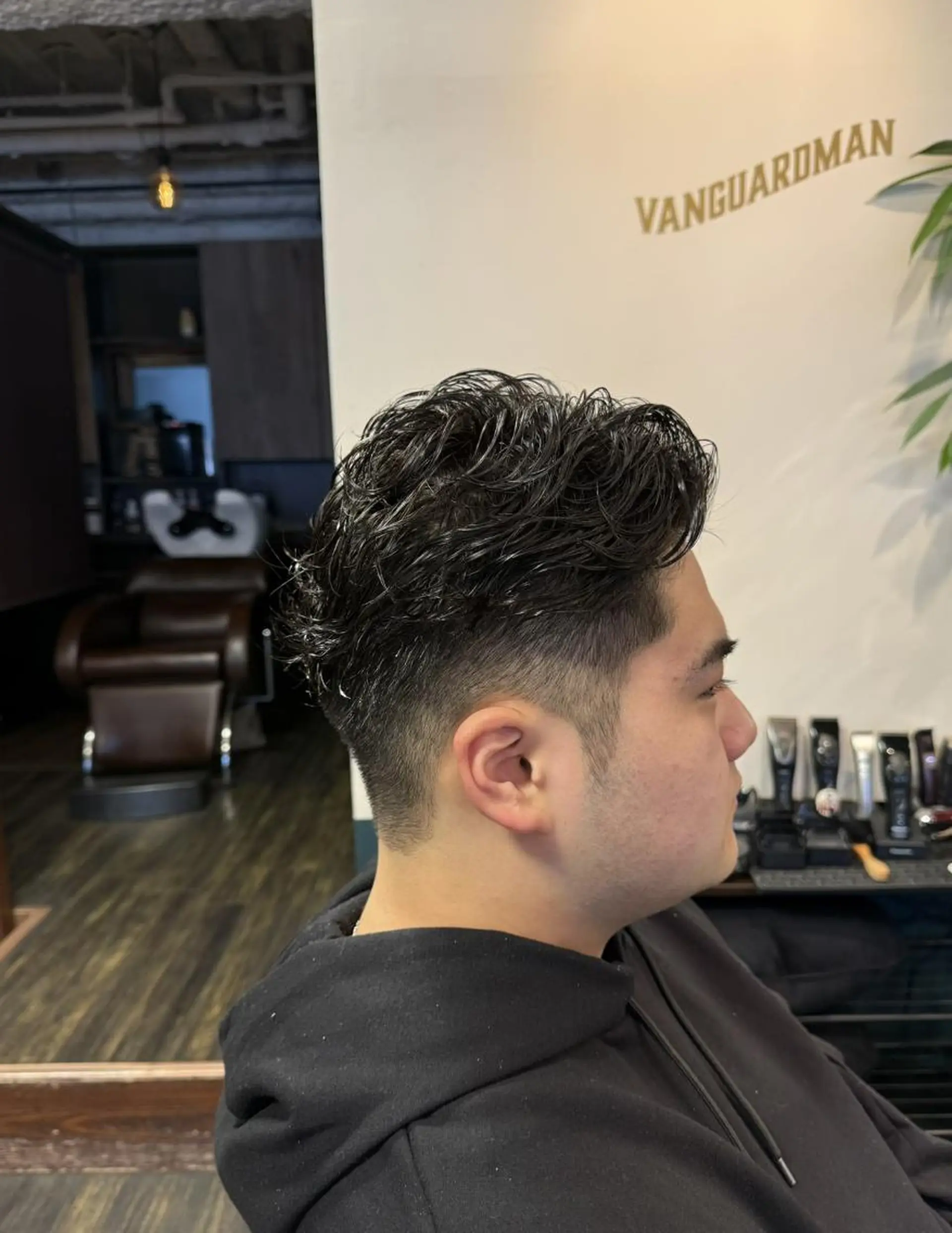 ミディアム パーマ カット パーマ ヘッドスパ 早稲田/メンズパーマ /カラー/松井聖虎のヘアスタイル