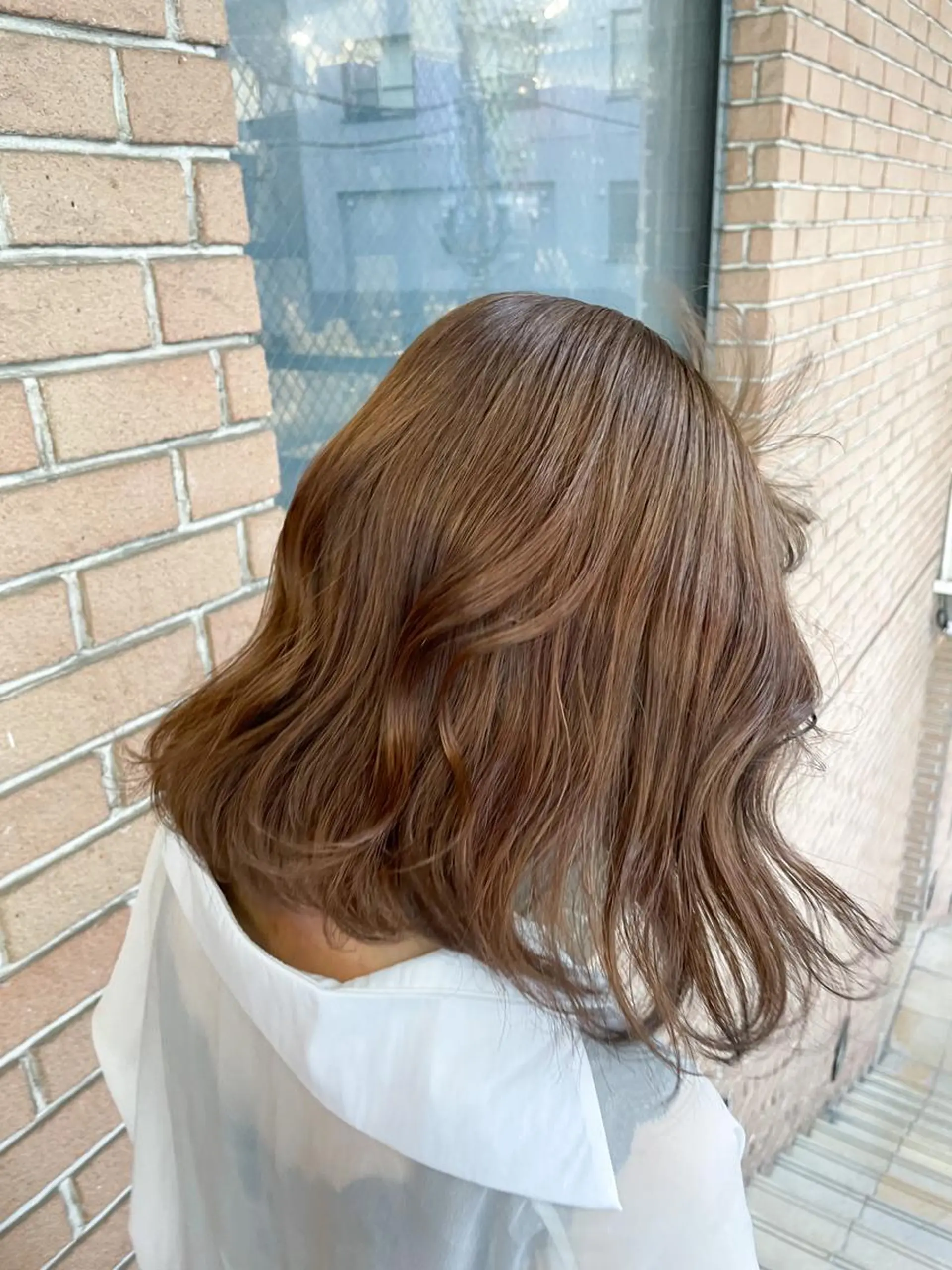ミディアム ボブヘアカット Rikapi❤️のヘアスタイル