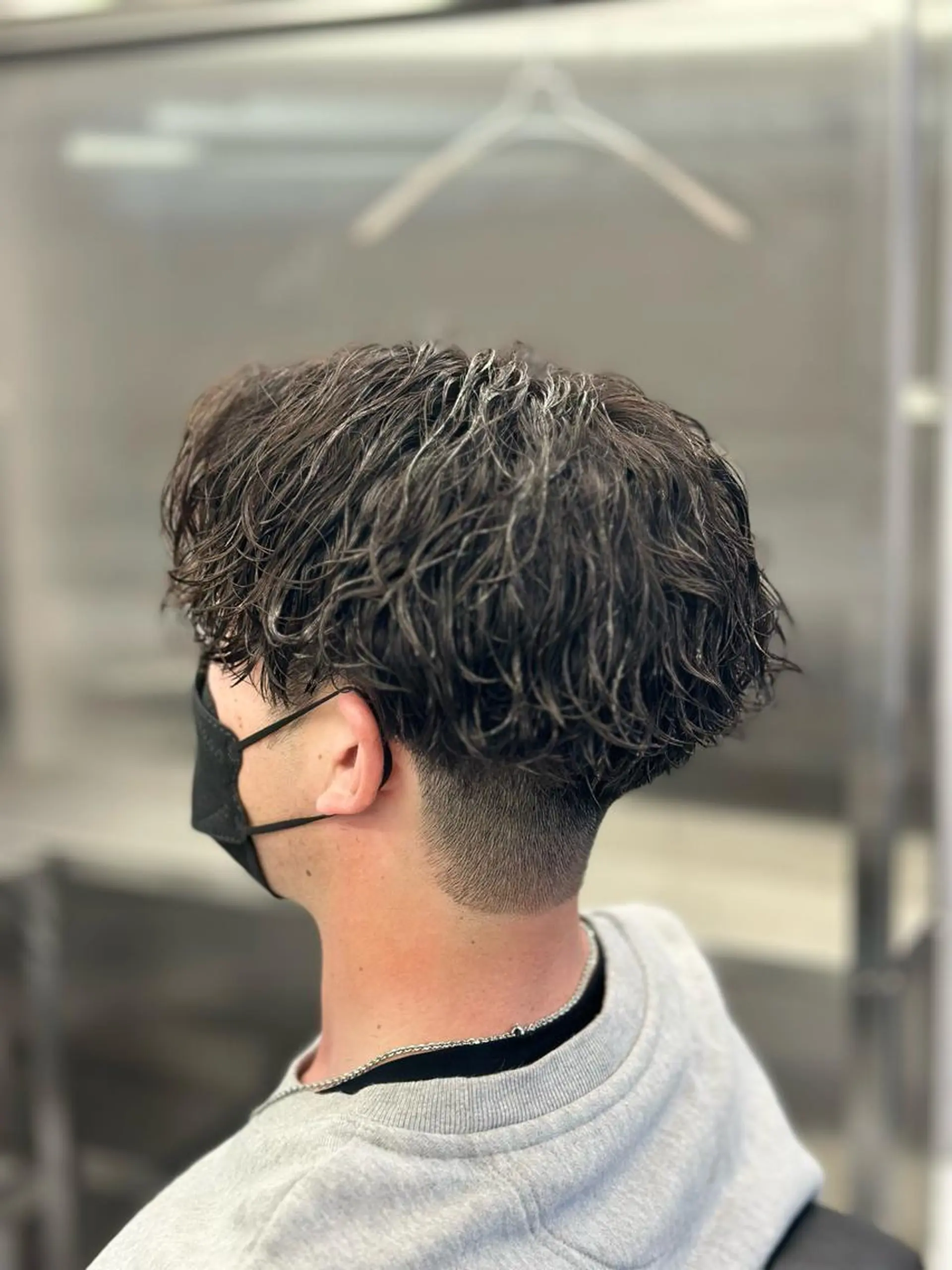 ミディアム カット パーマ 大塚 大飛のヘアスタイル