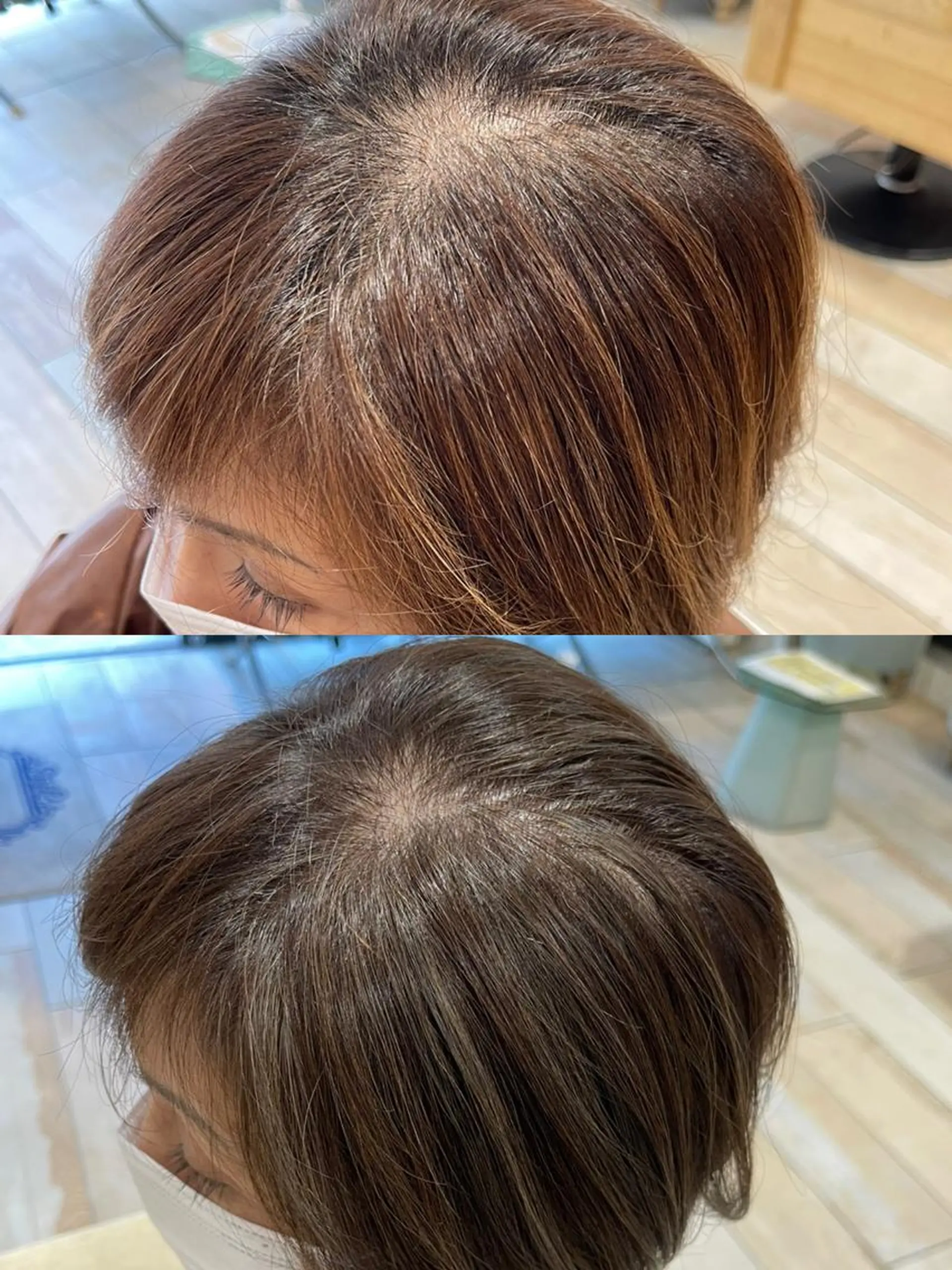 カラー 馬場智哉 白髪ぼかしハイライトのヘアスタイル