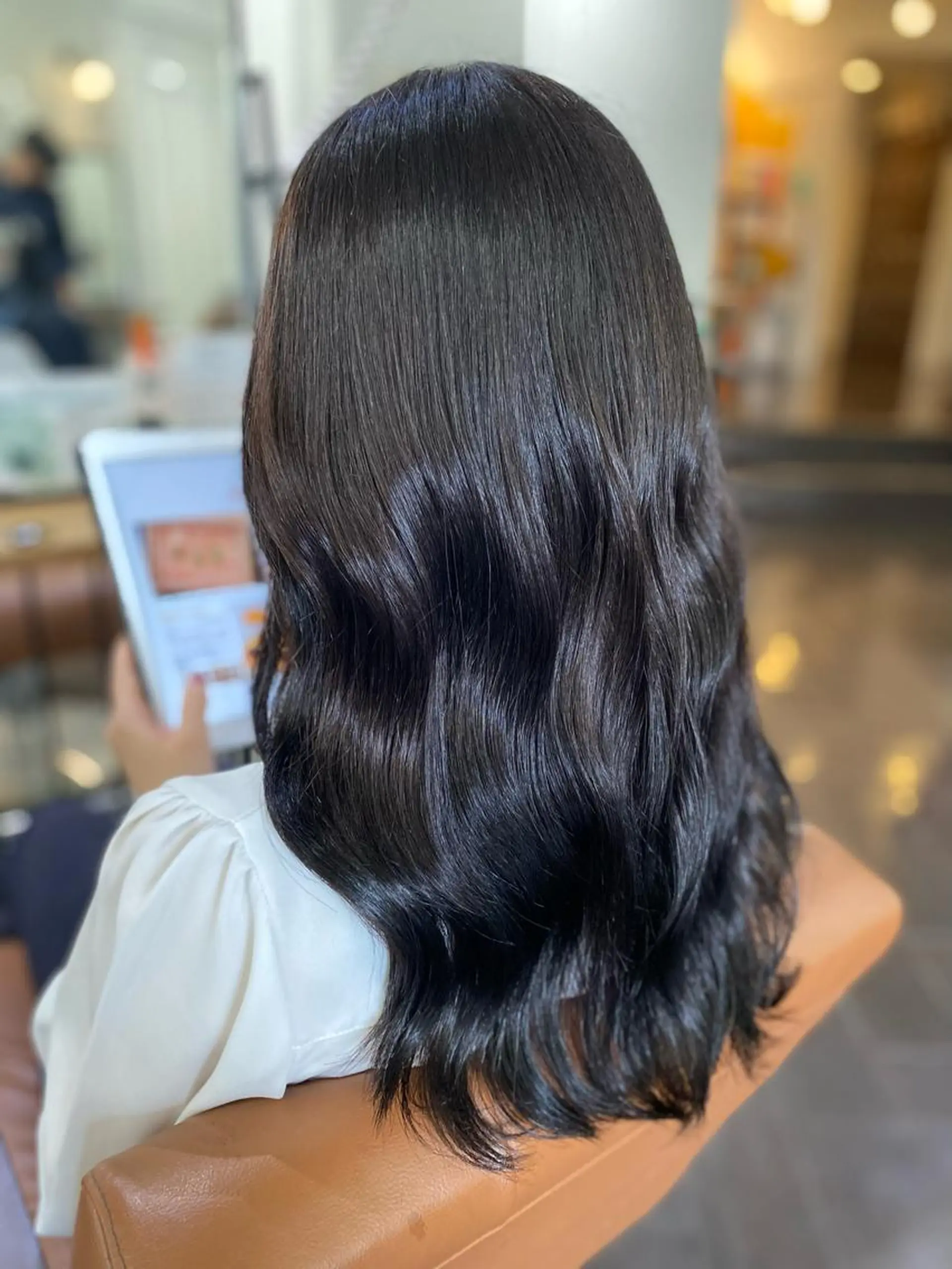 ロング 透明感カラー名駅 名駅みゆのヘアスタイル