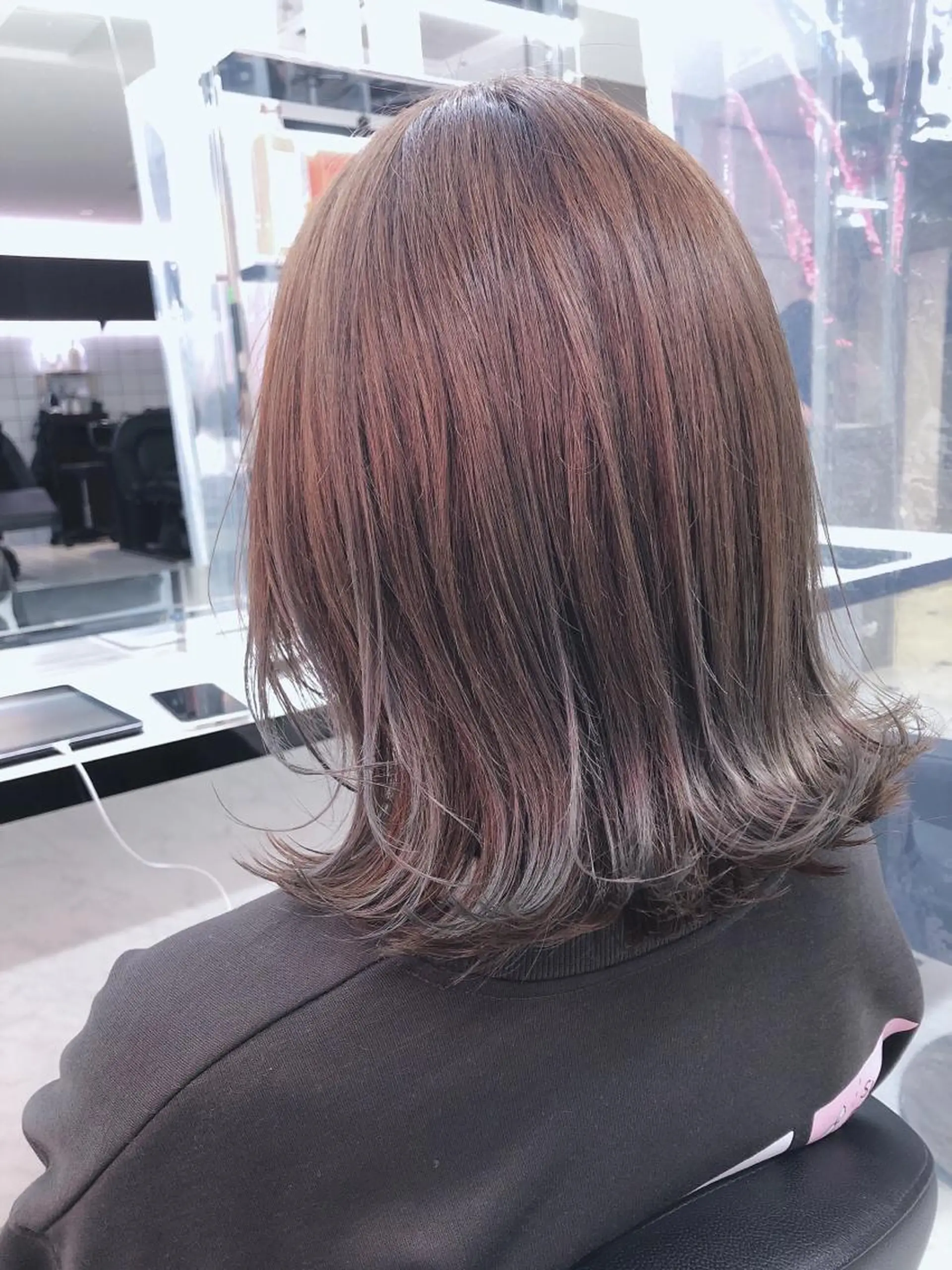 ロング カラー パーマ ヘアアレンジ マツエク・マツパ ♡モテ髪/似合わせ♡ 透明感/JUICE♡のヘアスタイル