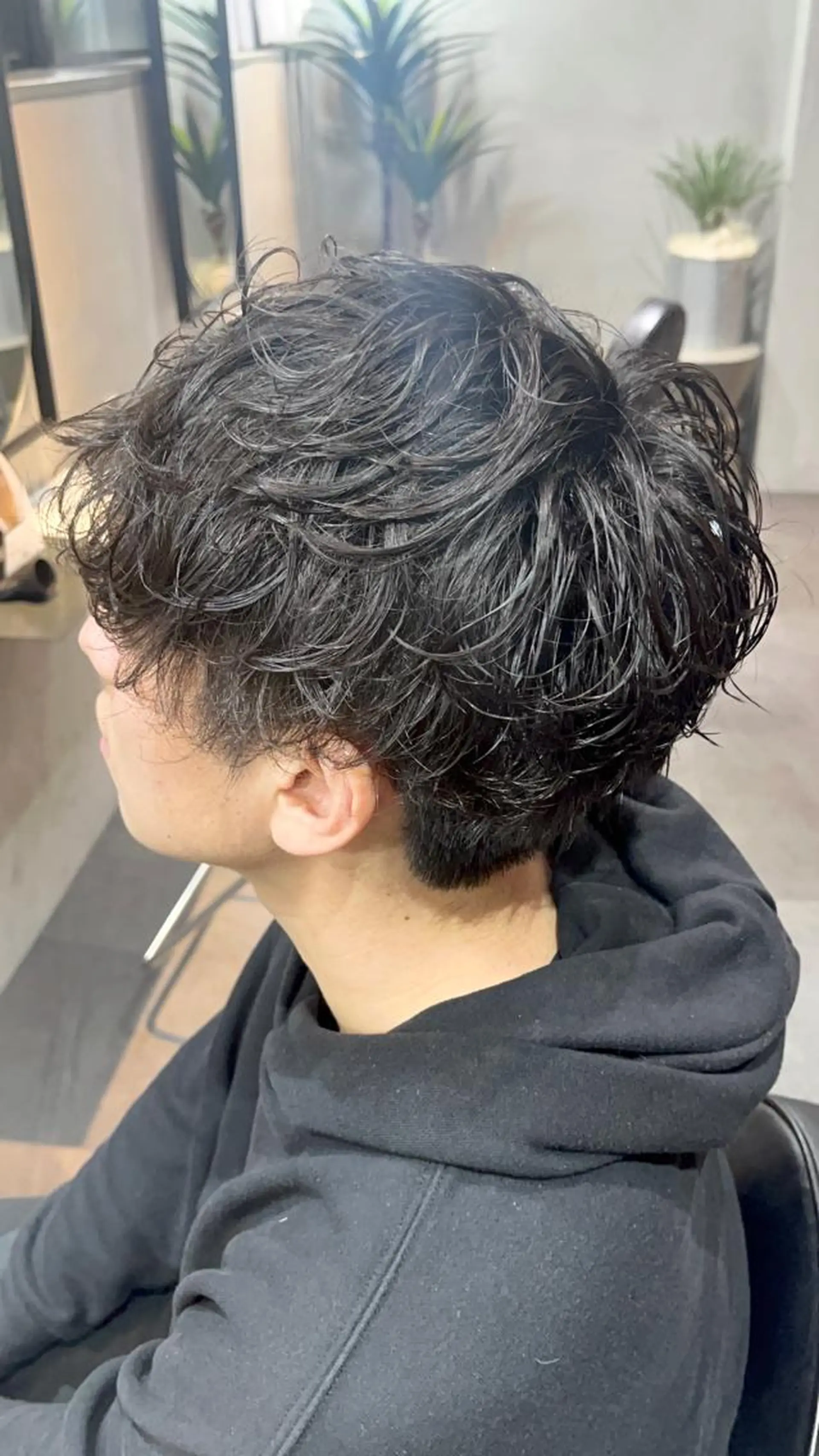 ショート カラー パーマ ヘアアレンジ メンズ アイブロウサロン WHITE EYE 銀座 眉毛専門店【ホワイトアイ】所属・White eye 🫧ユウリのマツエク・マツパデザイン