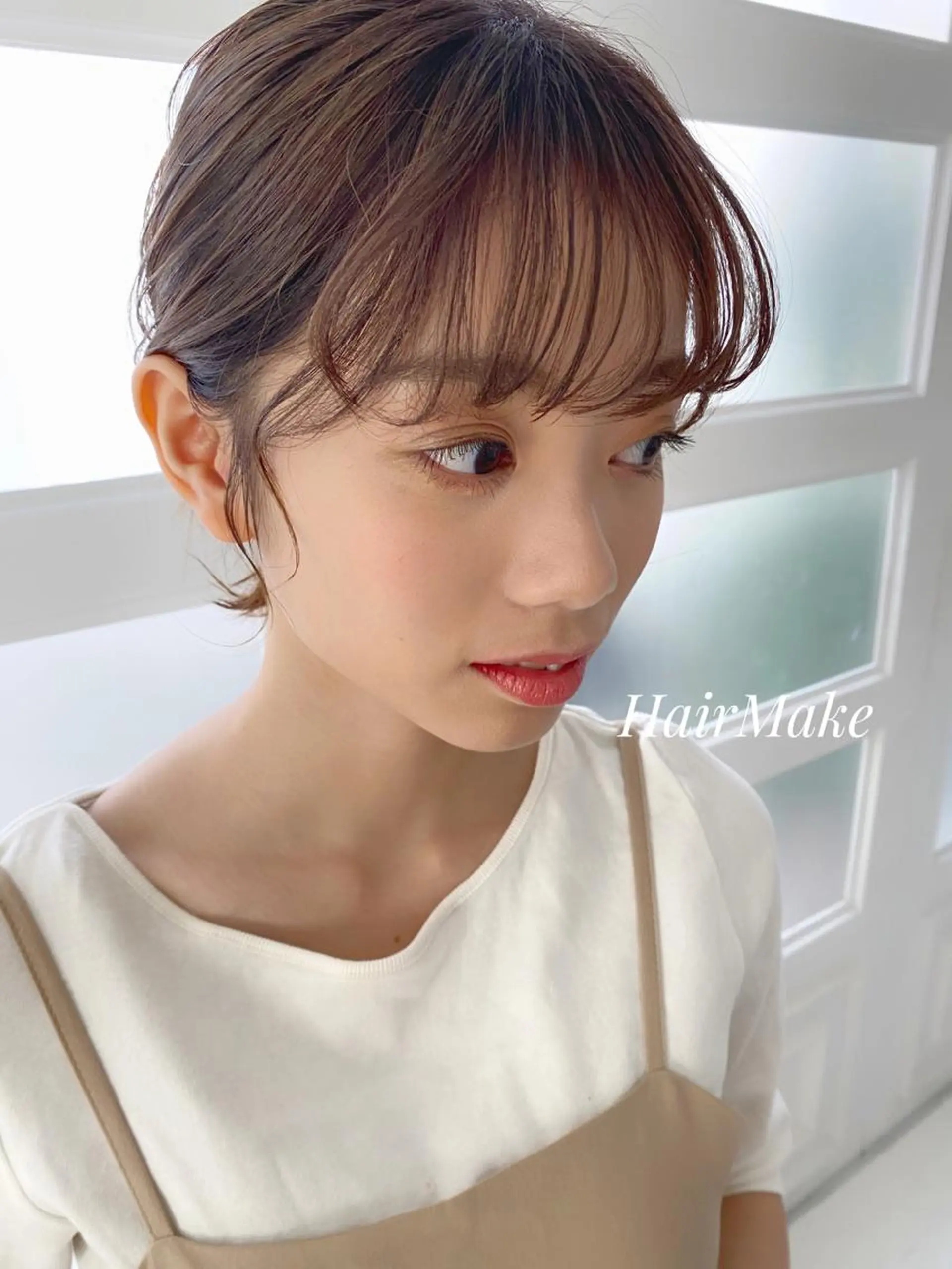 セミロング ヘアセット Hair Salon BOTTOMS所属・✨透明感ケアカラー✨ 長野ゆきなのヘアスタイル