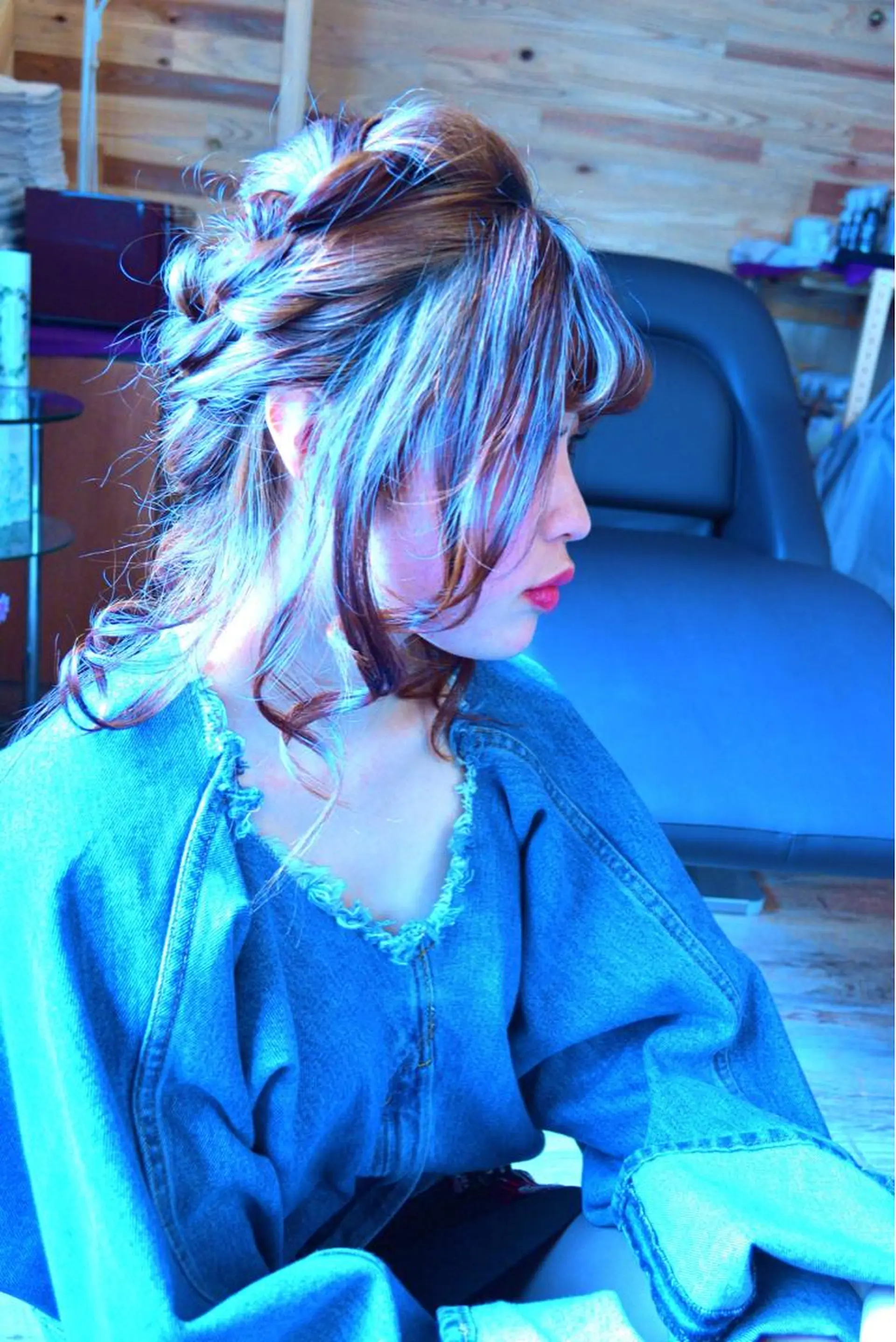 ロング カラー ヘアアレンジ belle chambreイブカのその他イメージ