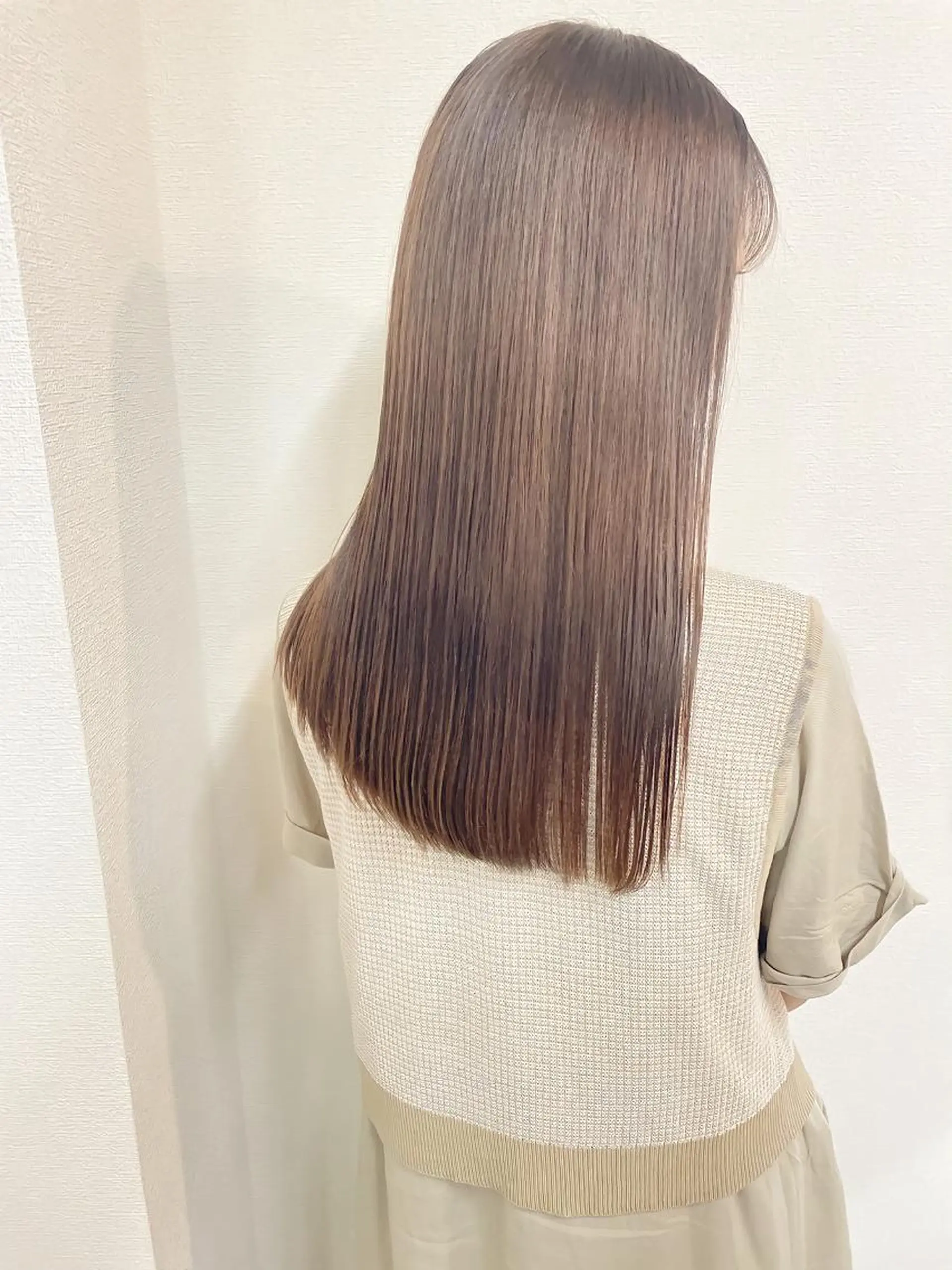 ロング ケアブリーチ /髪質 改善/古橋圭史郎のヘアスタイル