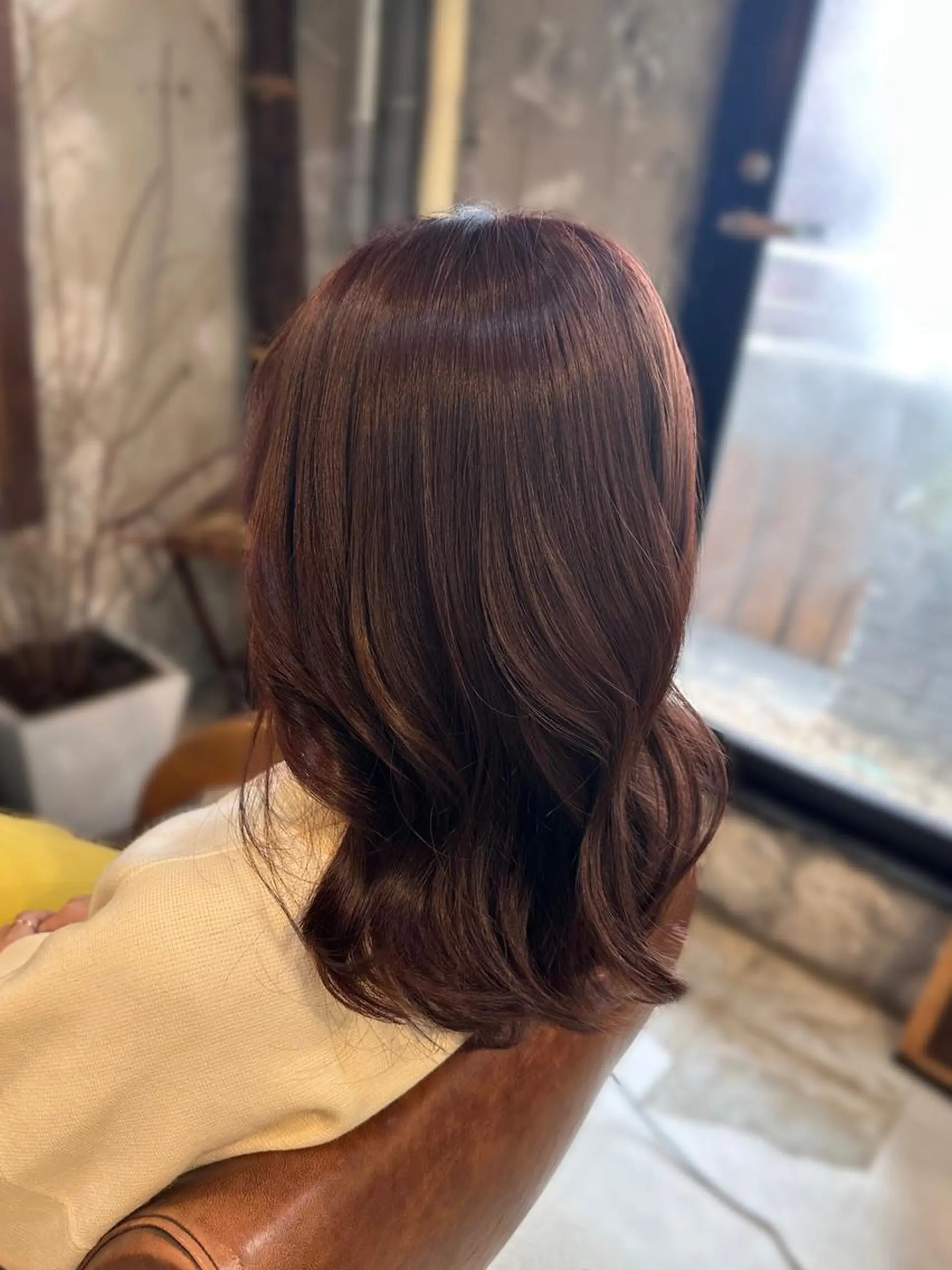 セミロング カラー ヘアカラー Hair Atelier P's 【ピース】所属・Kaori / P’s 渋谷のヘアスタイル