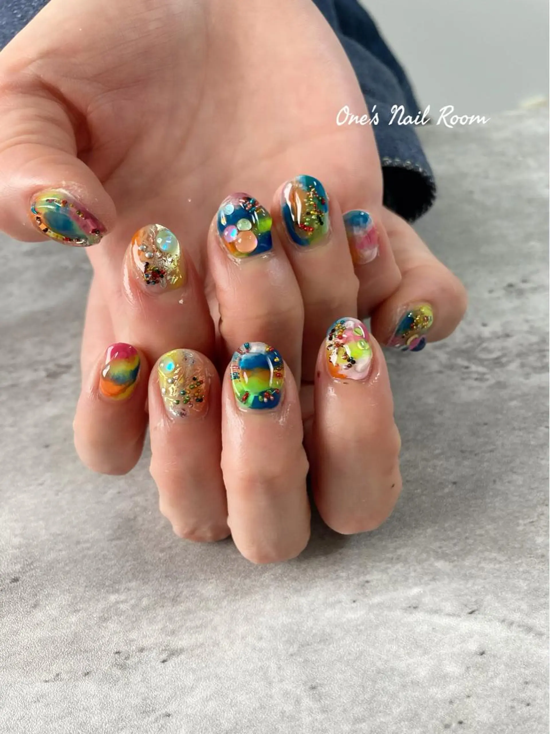 ネイル ハンドネイル One's Nail Roomのネイルデザイン