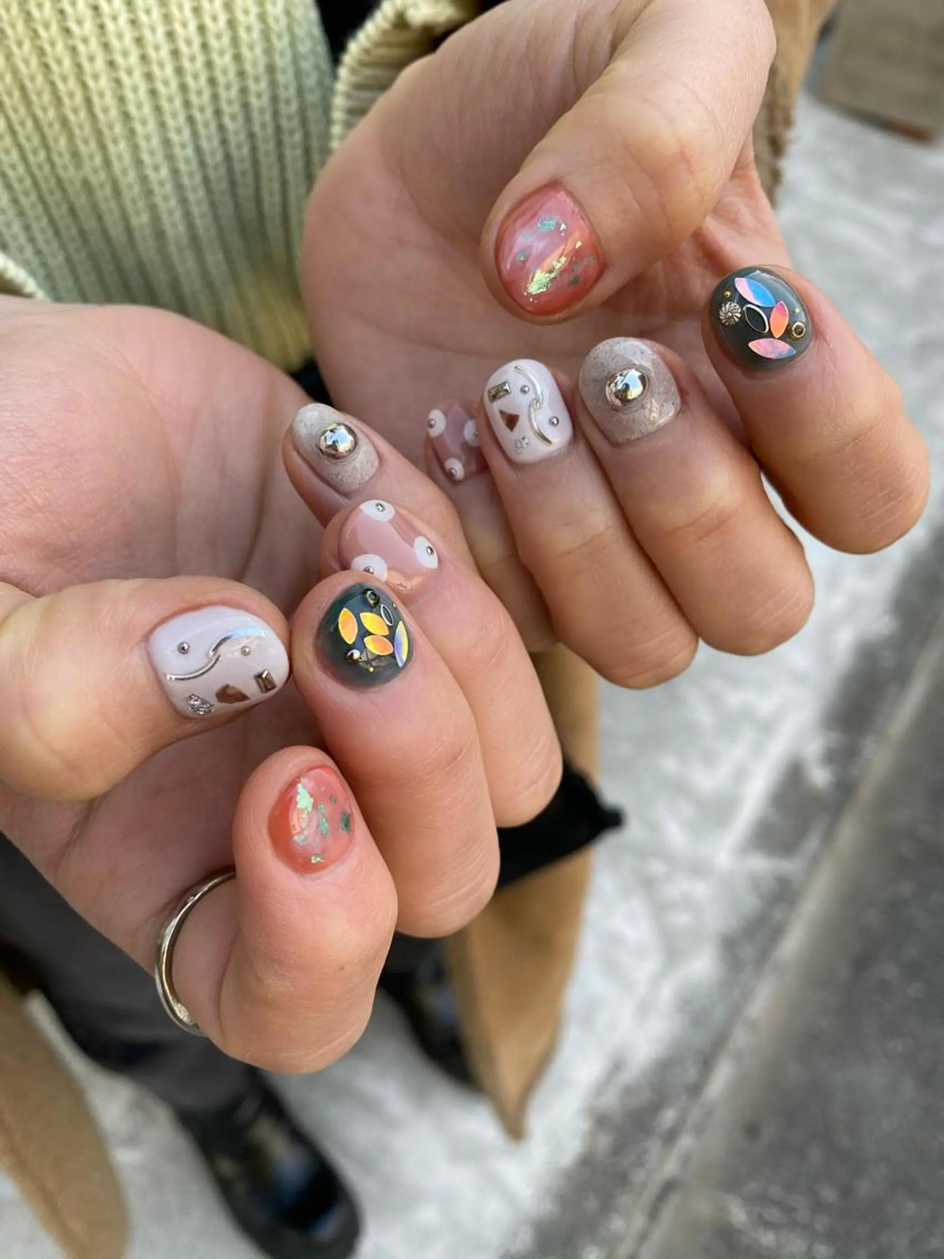 ネイル アートネイル 🌼大西洋子 laughl🌼のネイルデザイン
