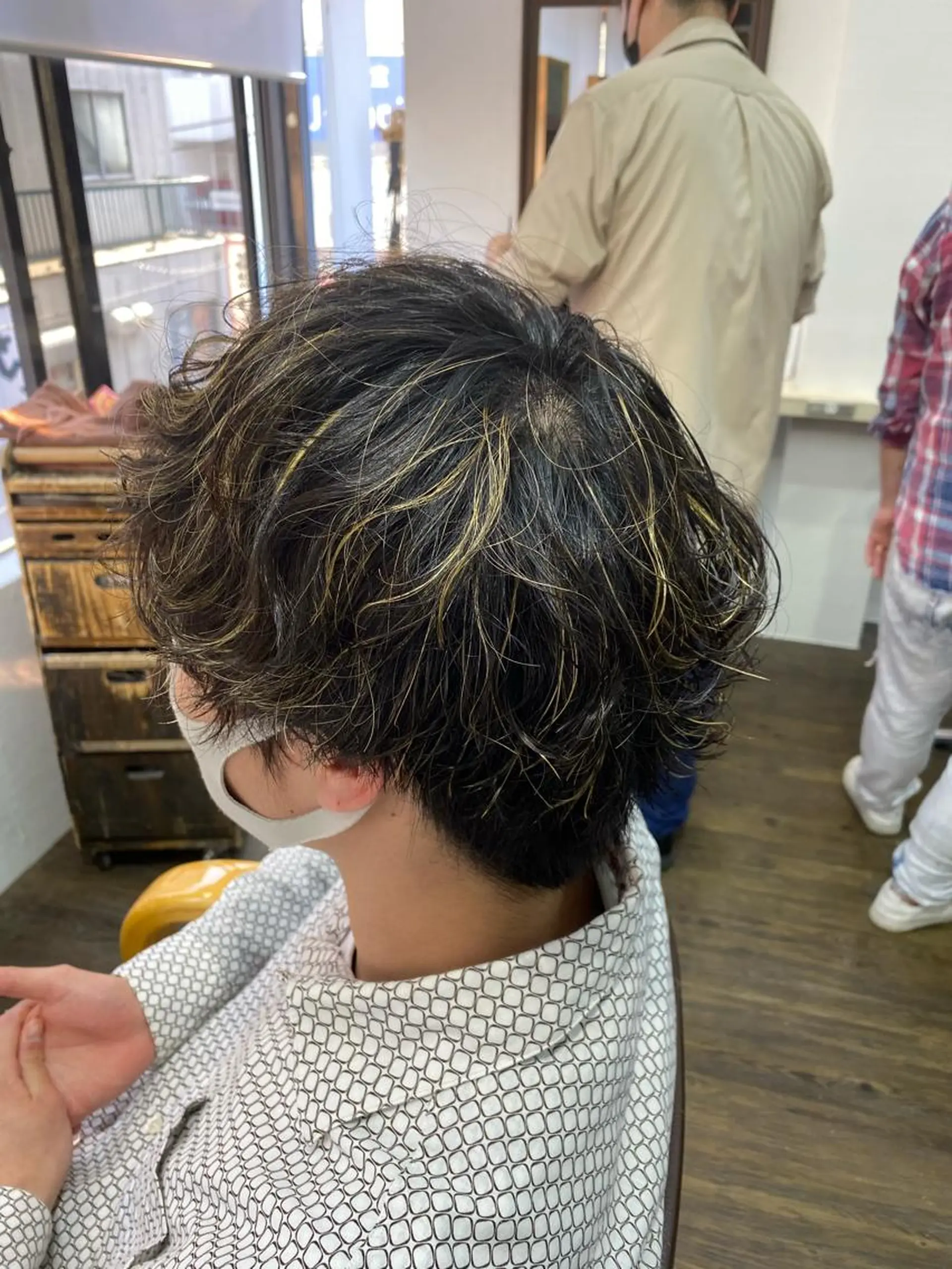 ショート カラー メンズ 🎀艶ブリーチカラー 🎀Fan.🎀秋山のヘアスタイル