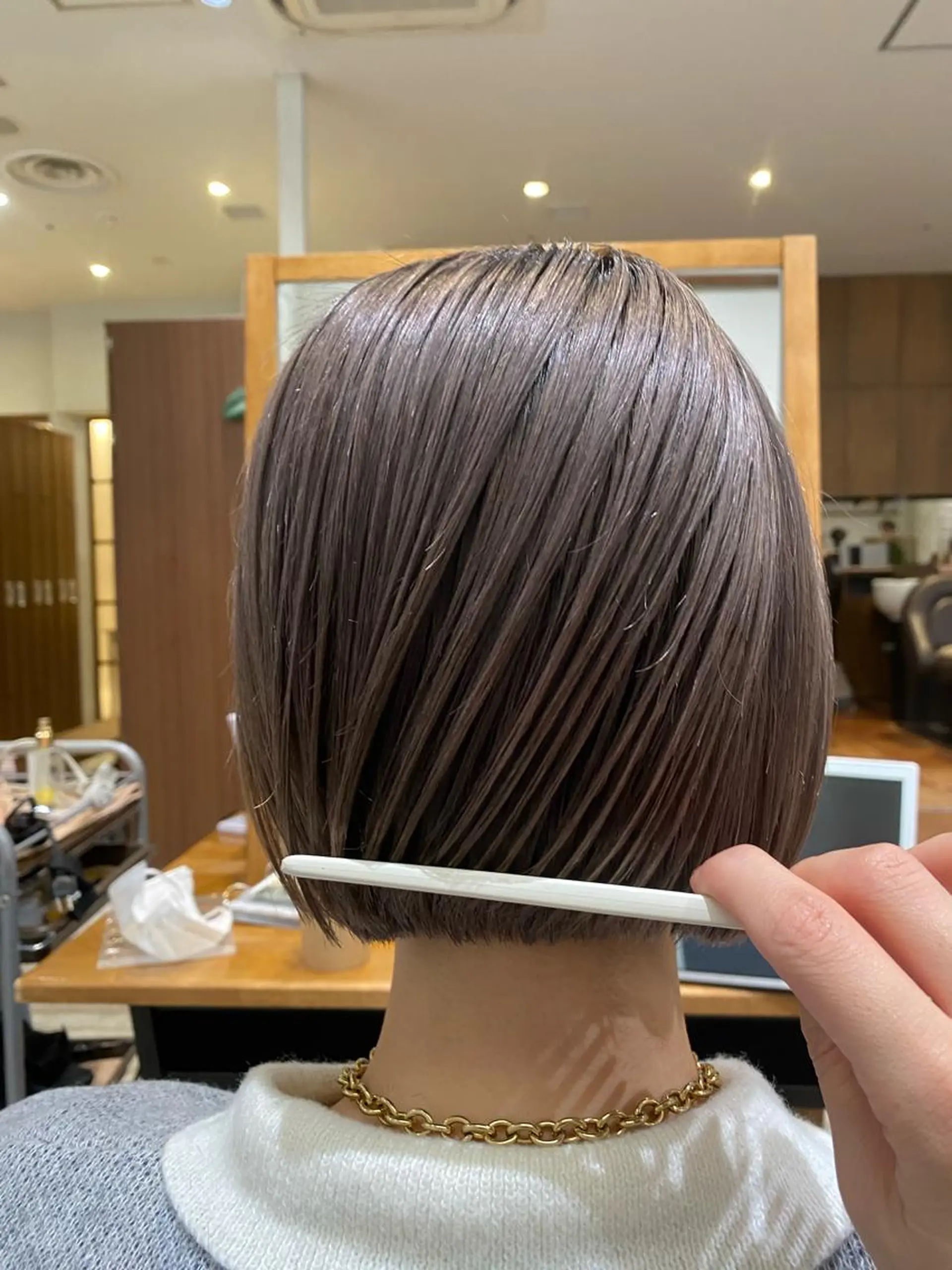 ショート ボブ 栗原 瑞稀のヘアスタイル