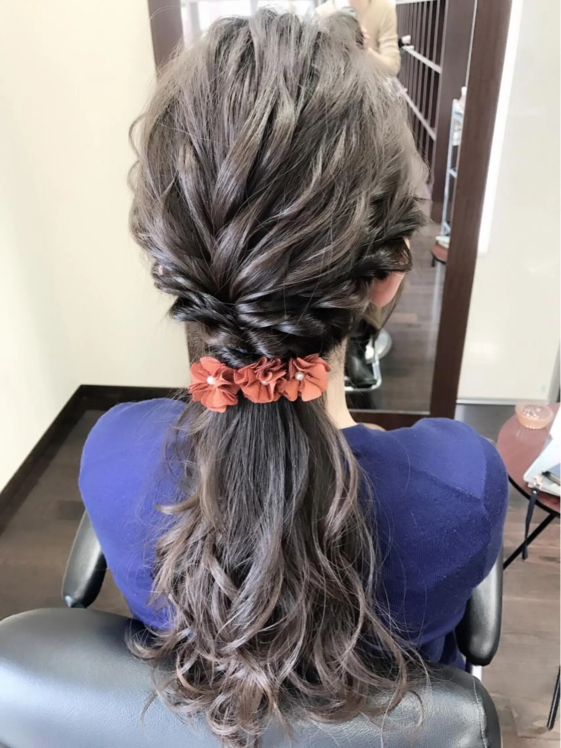 ロング ヘアアレンジ 沢田 瞳のヘアスタイル