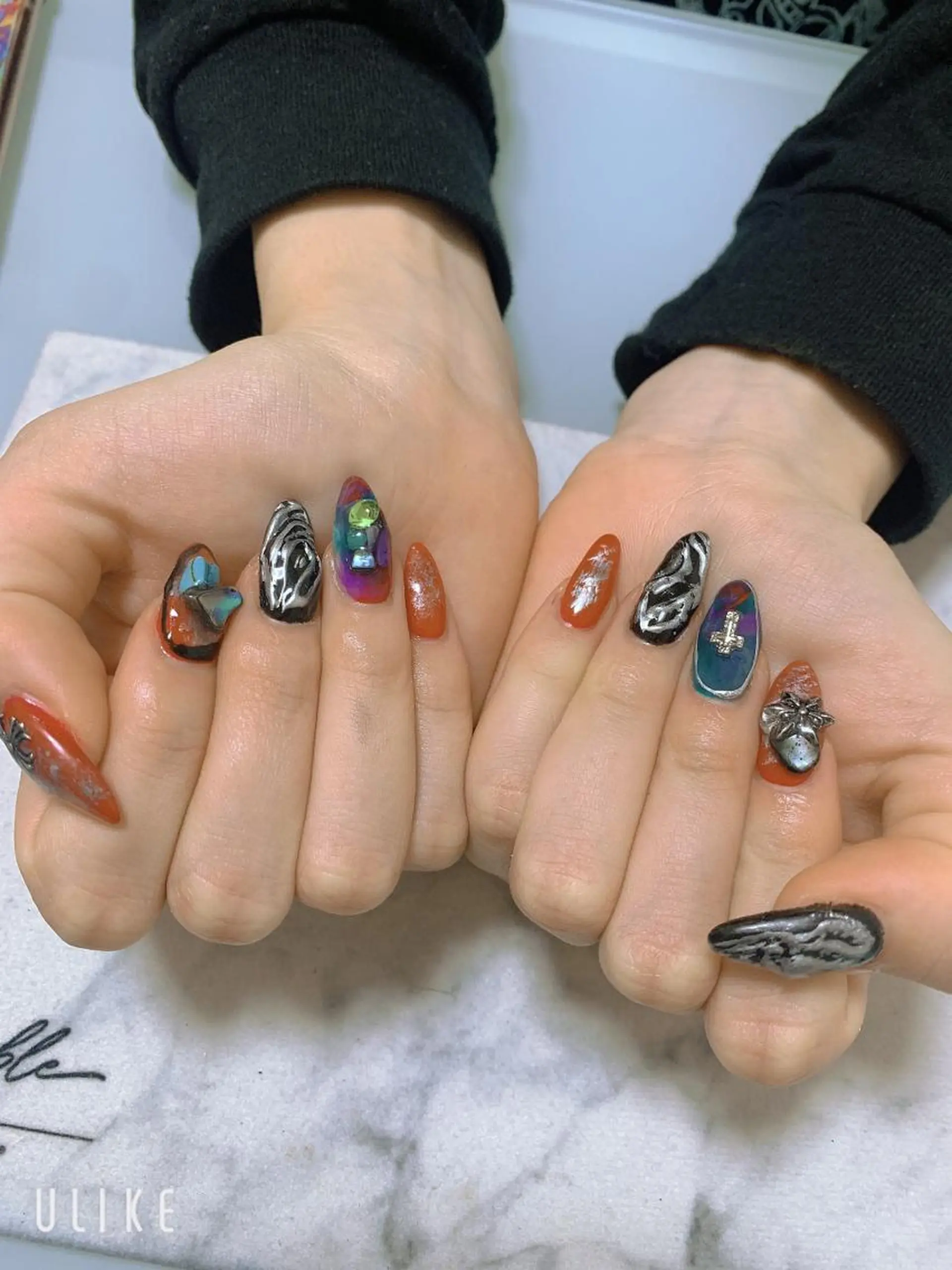 ネイル 🌙🫧CHARME (RUKA)🦋🫧のネイルデザイン