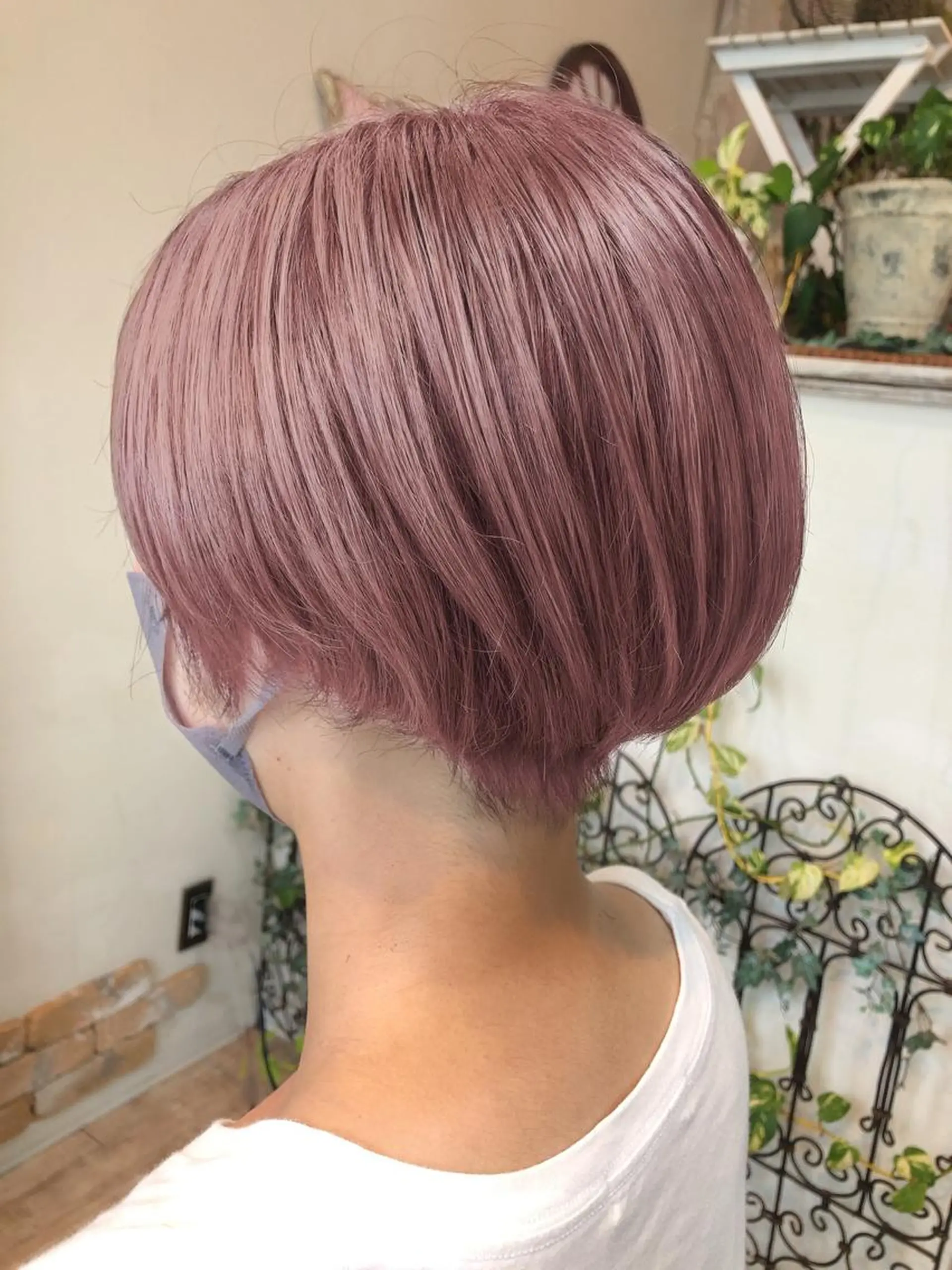 ショート カット ヘアカラー トリートメント ::: gally :::のヘアスタイル