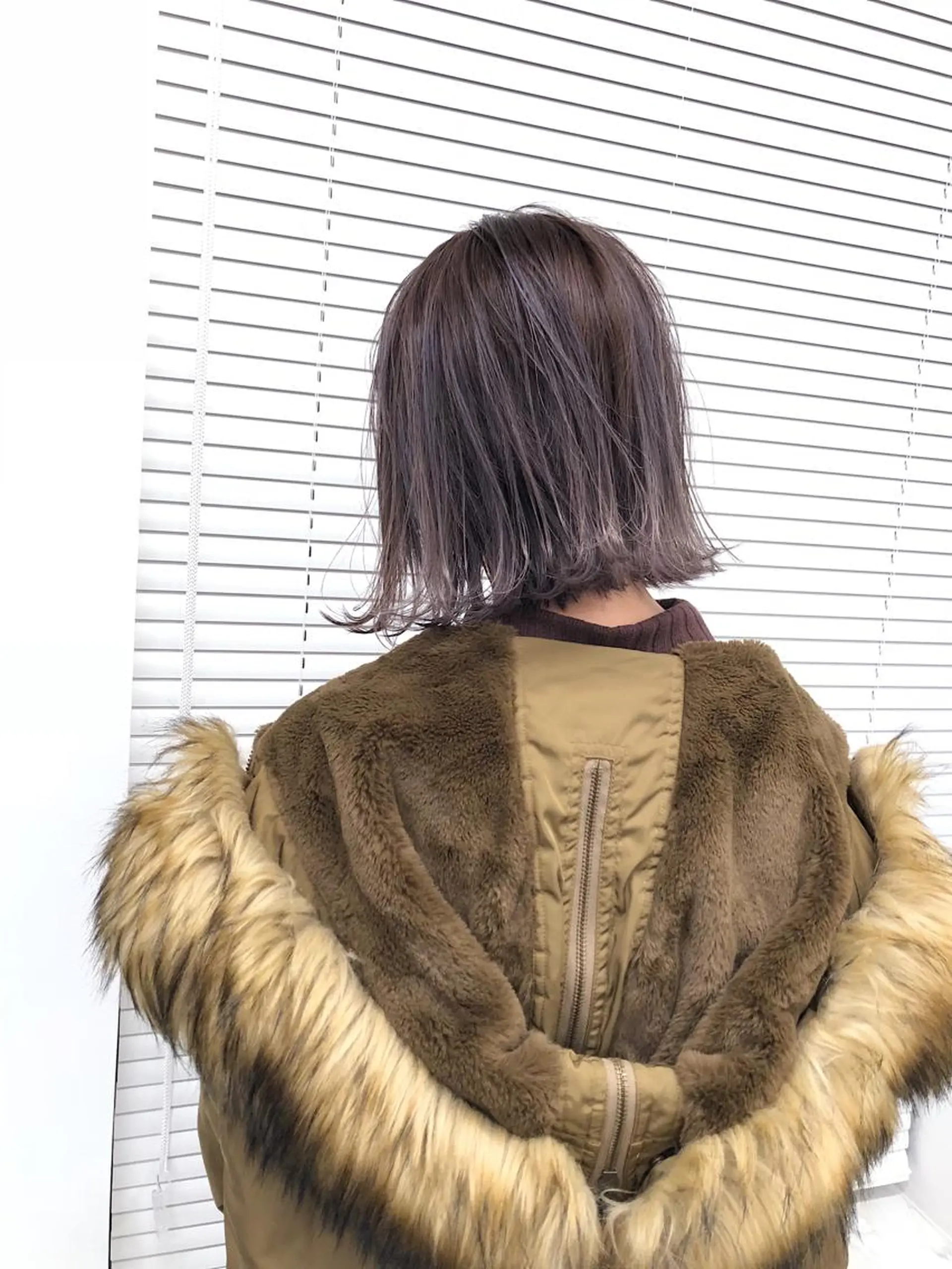 ショート カラー 柔らかbeige モトキのヘアスタイル