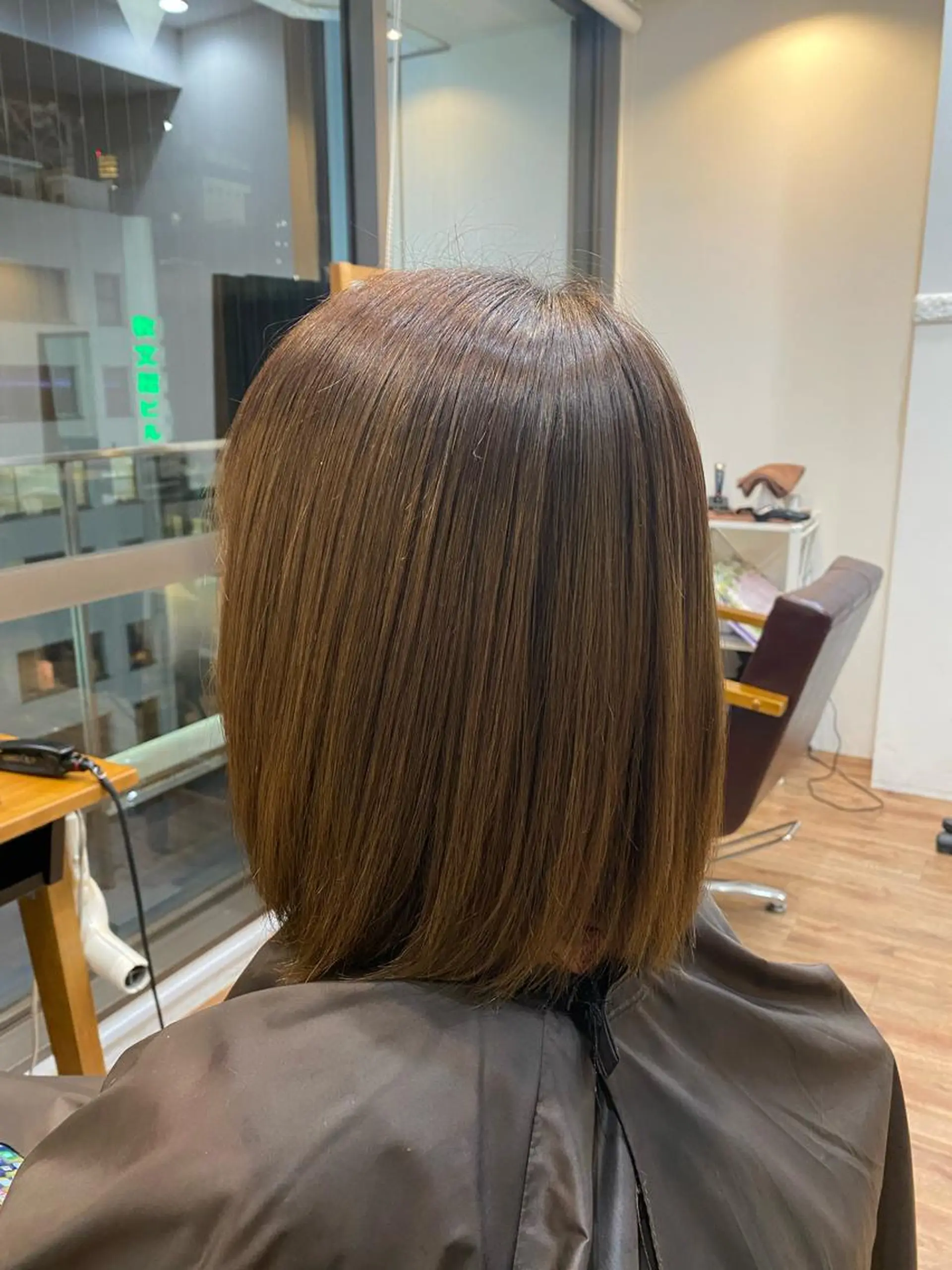 ミディアム 癖毛&ダメージ改善 カット/soyaのヘアスタイル