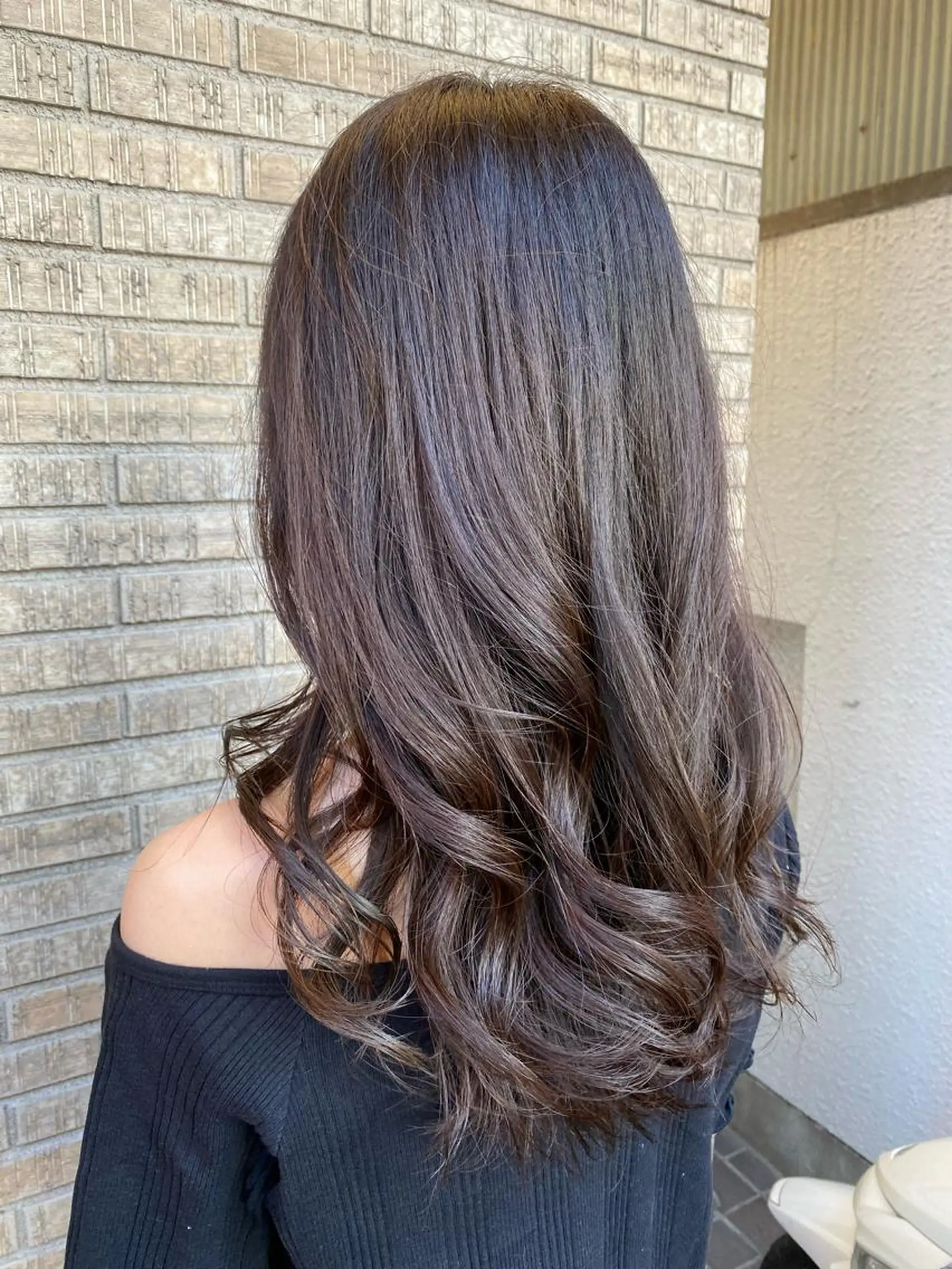 カラー アッシュ ミルクティーアッシュ ヘアカラー トリートメント 🦭うるツヤ髪 /藤本和明🦭のヘアスタイル