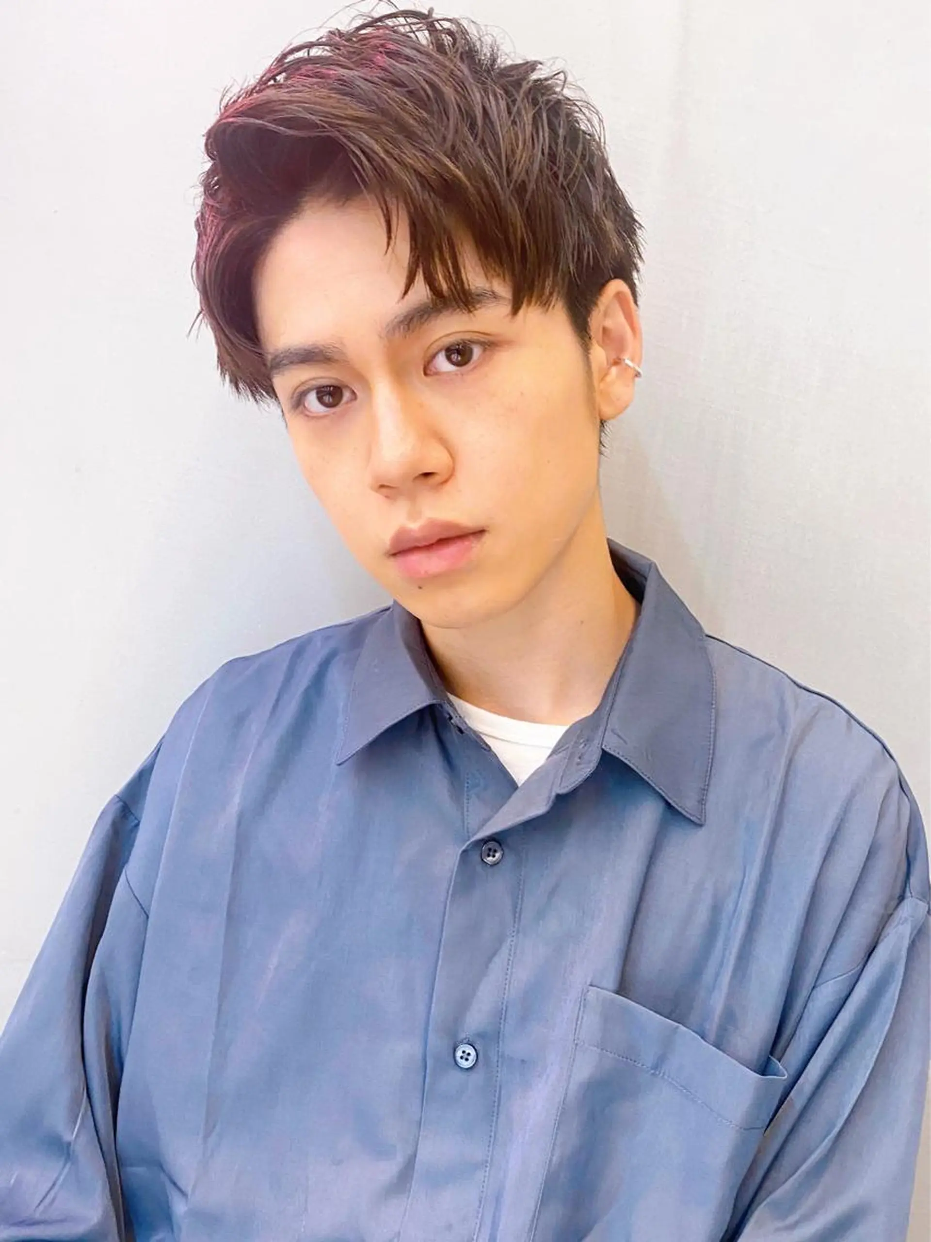 ショート メンズ 岡野 静華のヘアスタイル