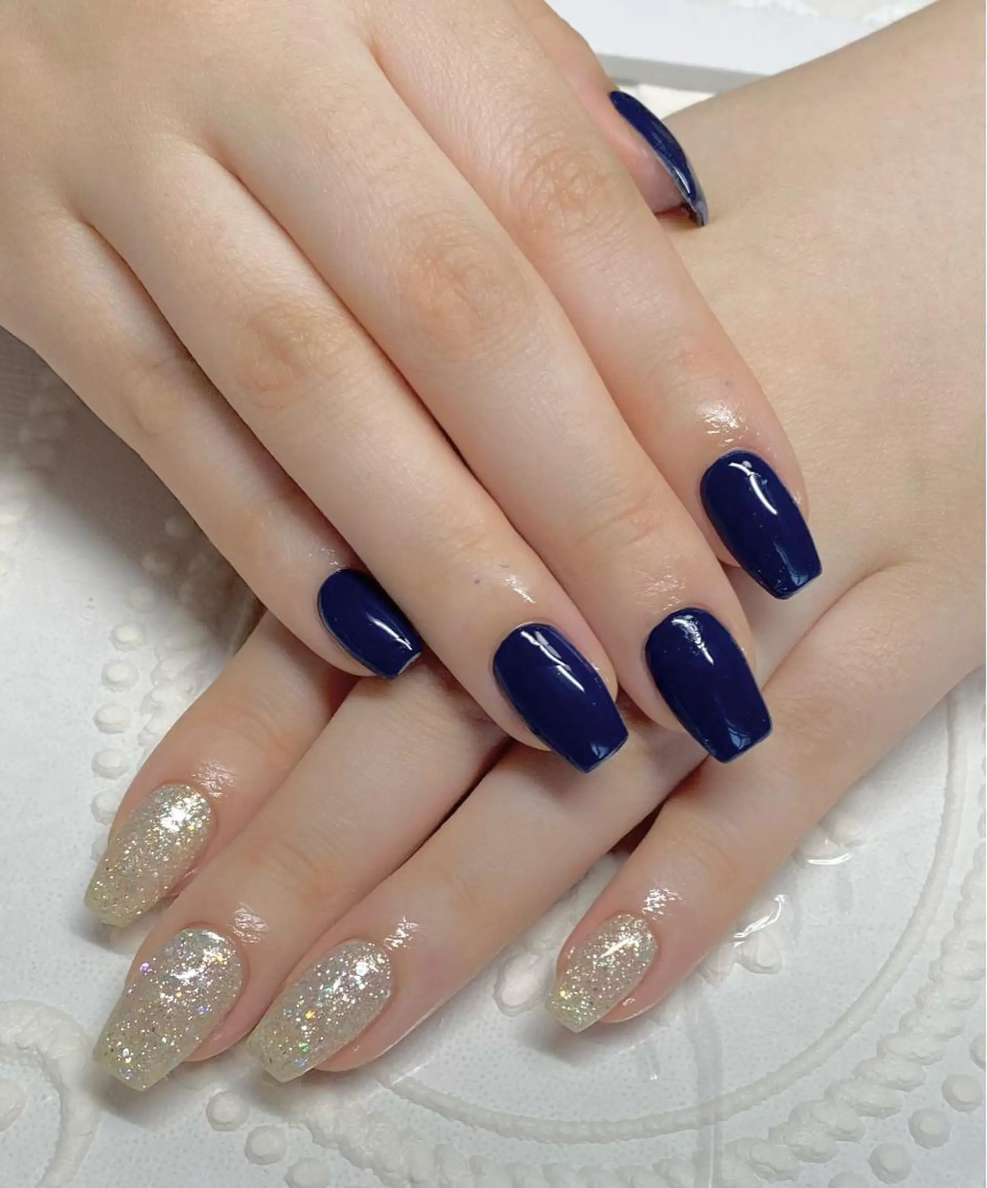 ショート ネイル ハンドネイル lune nail_2017のその他イメージ