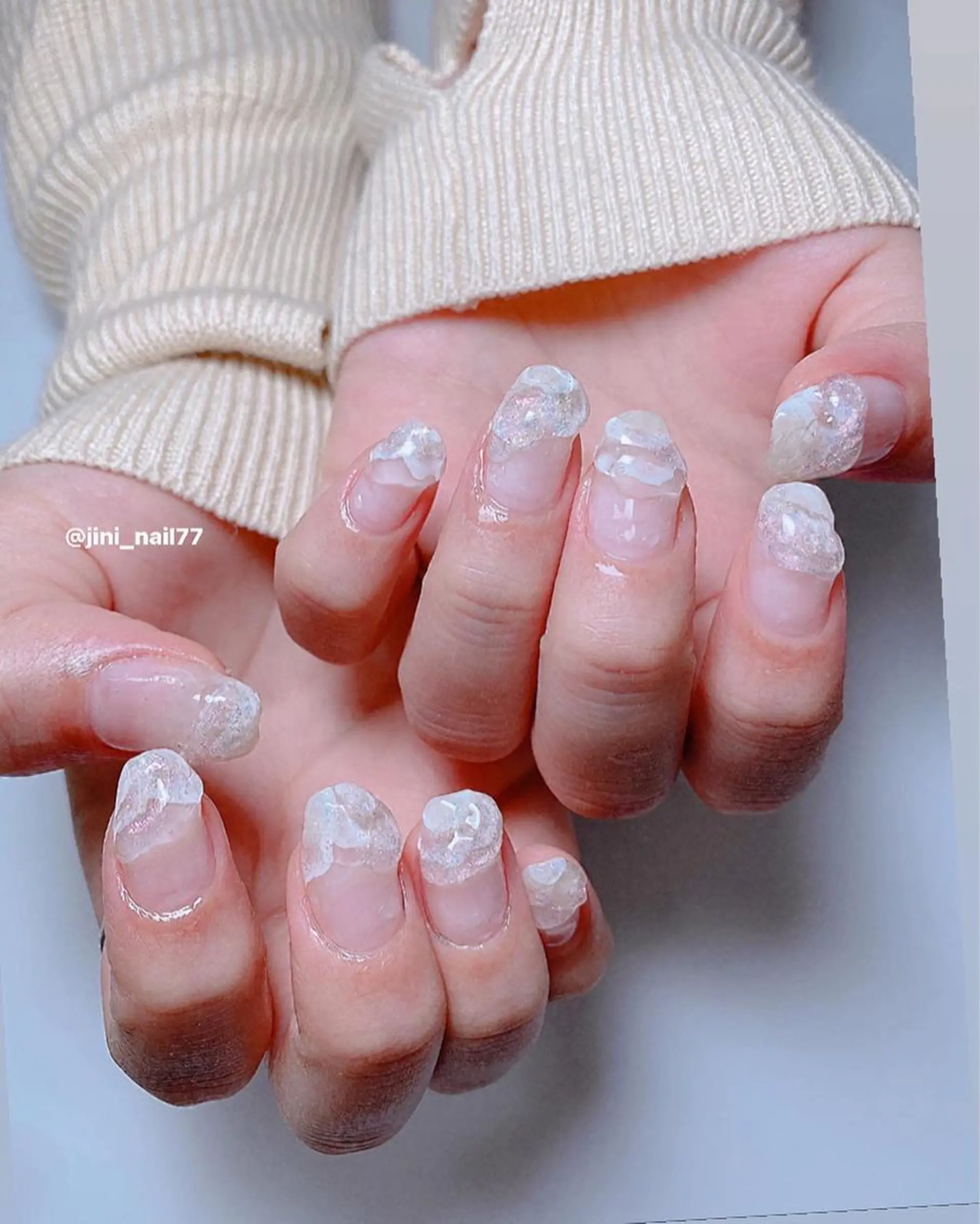ネイル ハンドネイル JINI NAIL所属・ジニ ネイルのネイルデザイン