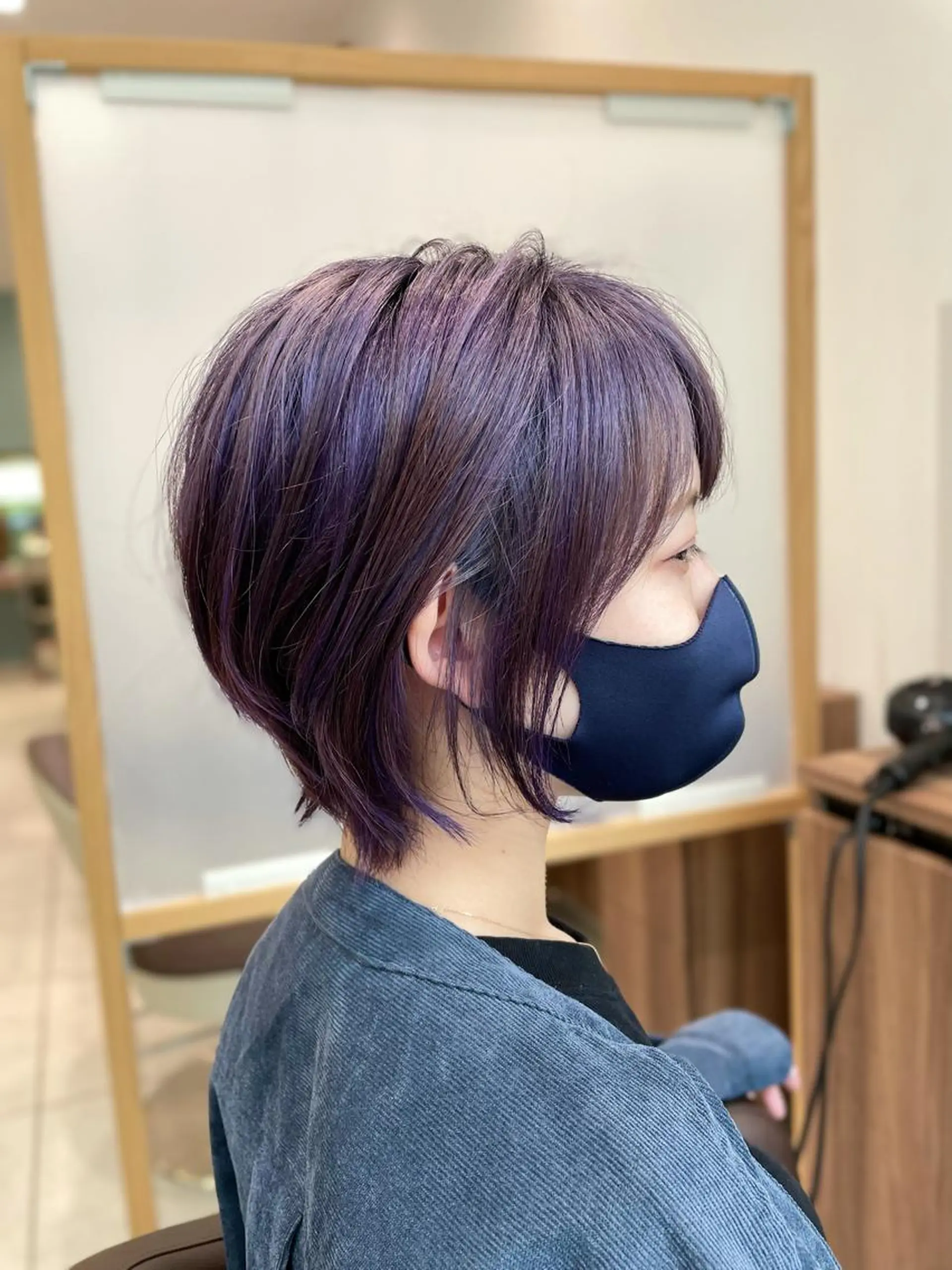 ミディアム カラー ナカタケ ユウのヘアスタイル