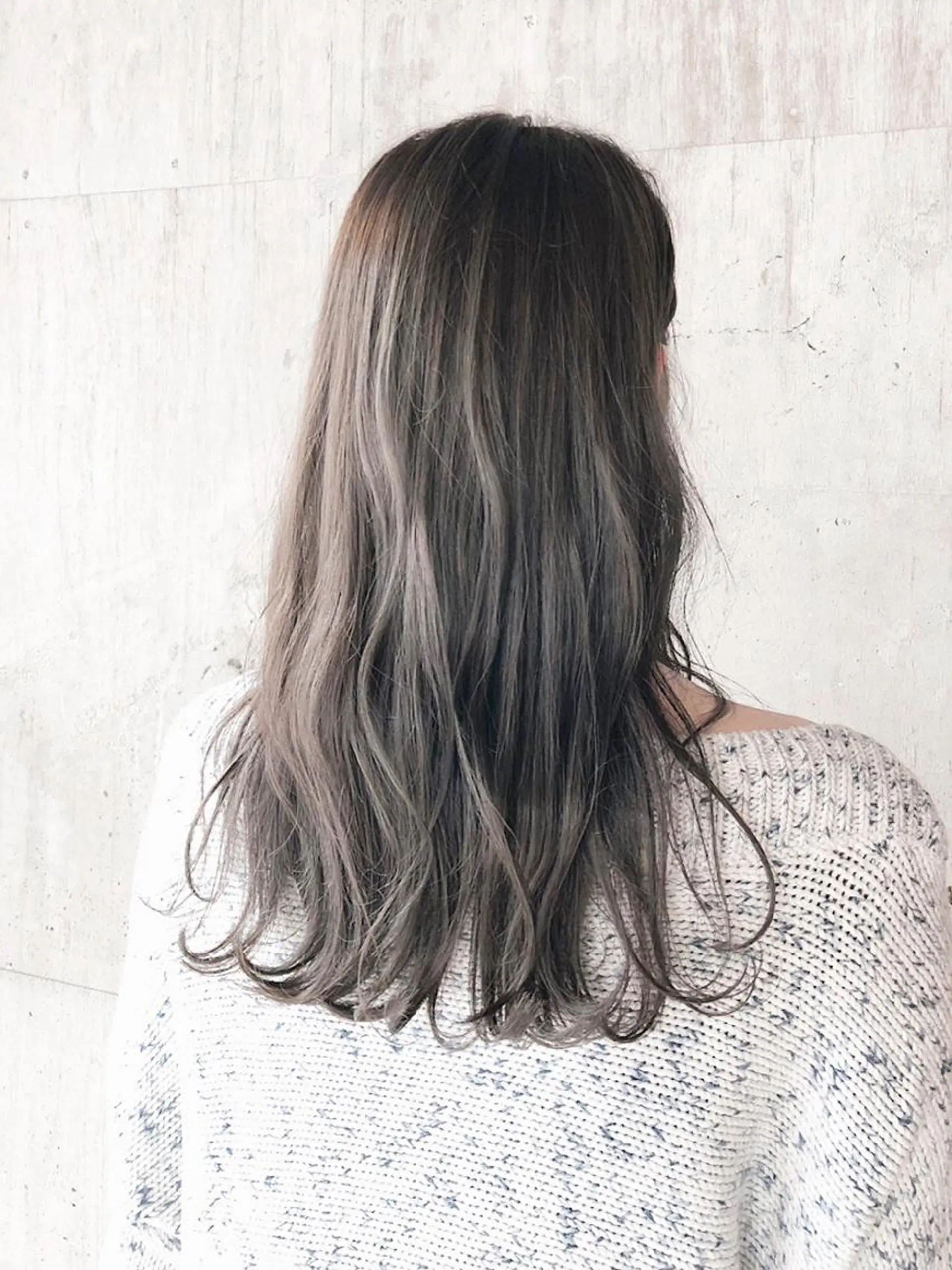 ロング カット ヘアカラー トリートメント 💖透明感カラー HAYATO💖のヘアスタイル