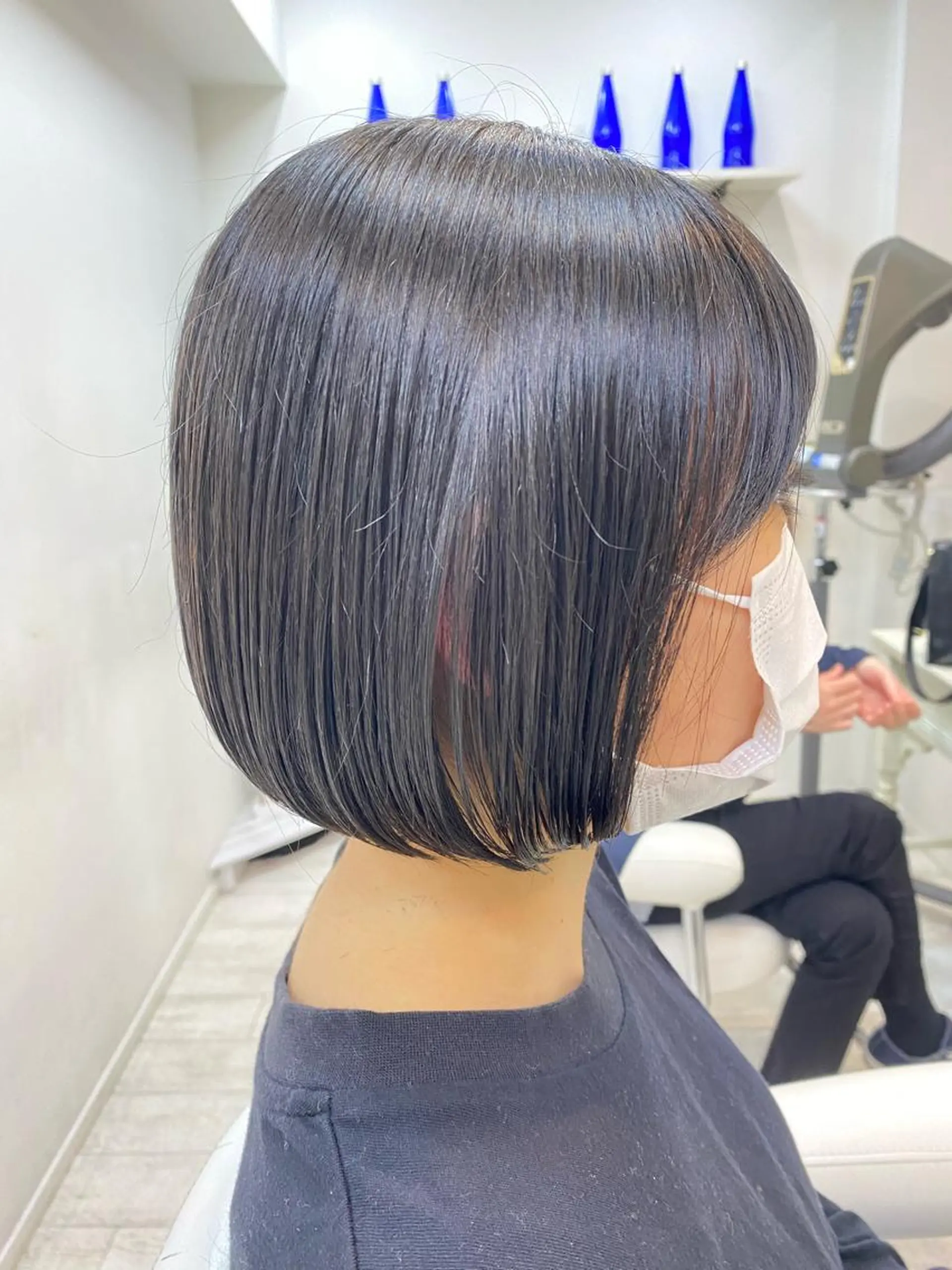 ショート ⭐️透明感カラー/ パーマ⭐️宮野翔のヘアスタイル