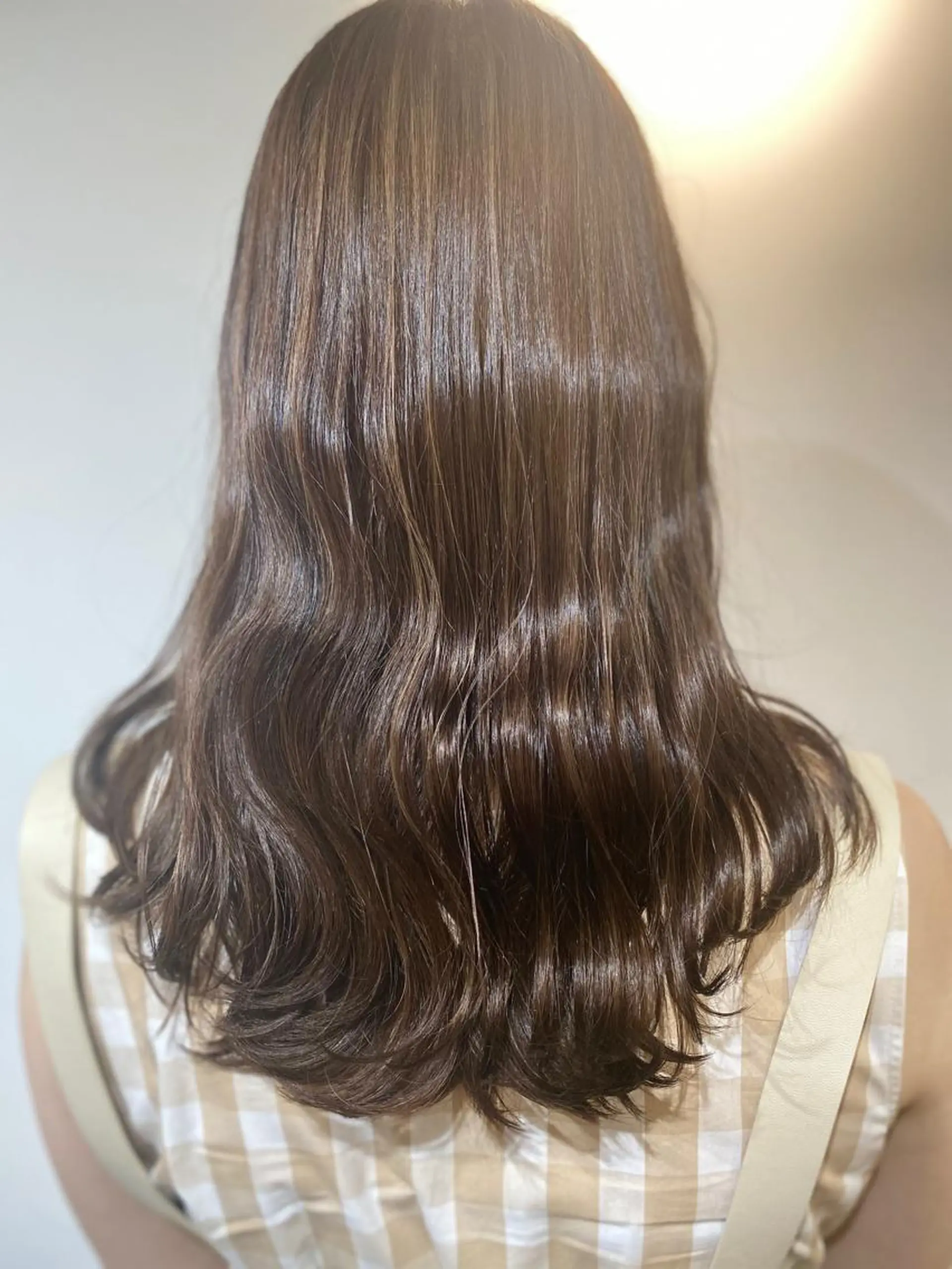 ロング opus 店長大和 レイヤー/赤み消しのヘアスタイル