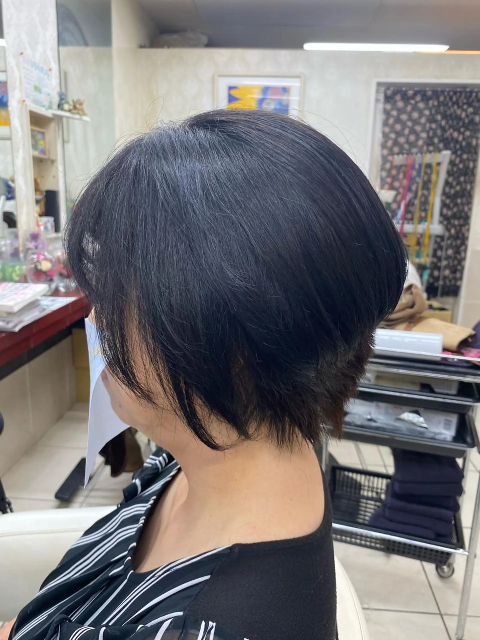 ショート くせ毛 縮毛矯正専門店　美容室ハース所属・ウィリアム シュウのヘアスタイル