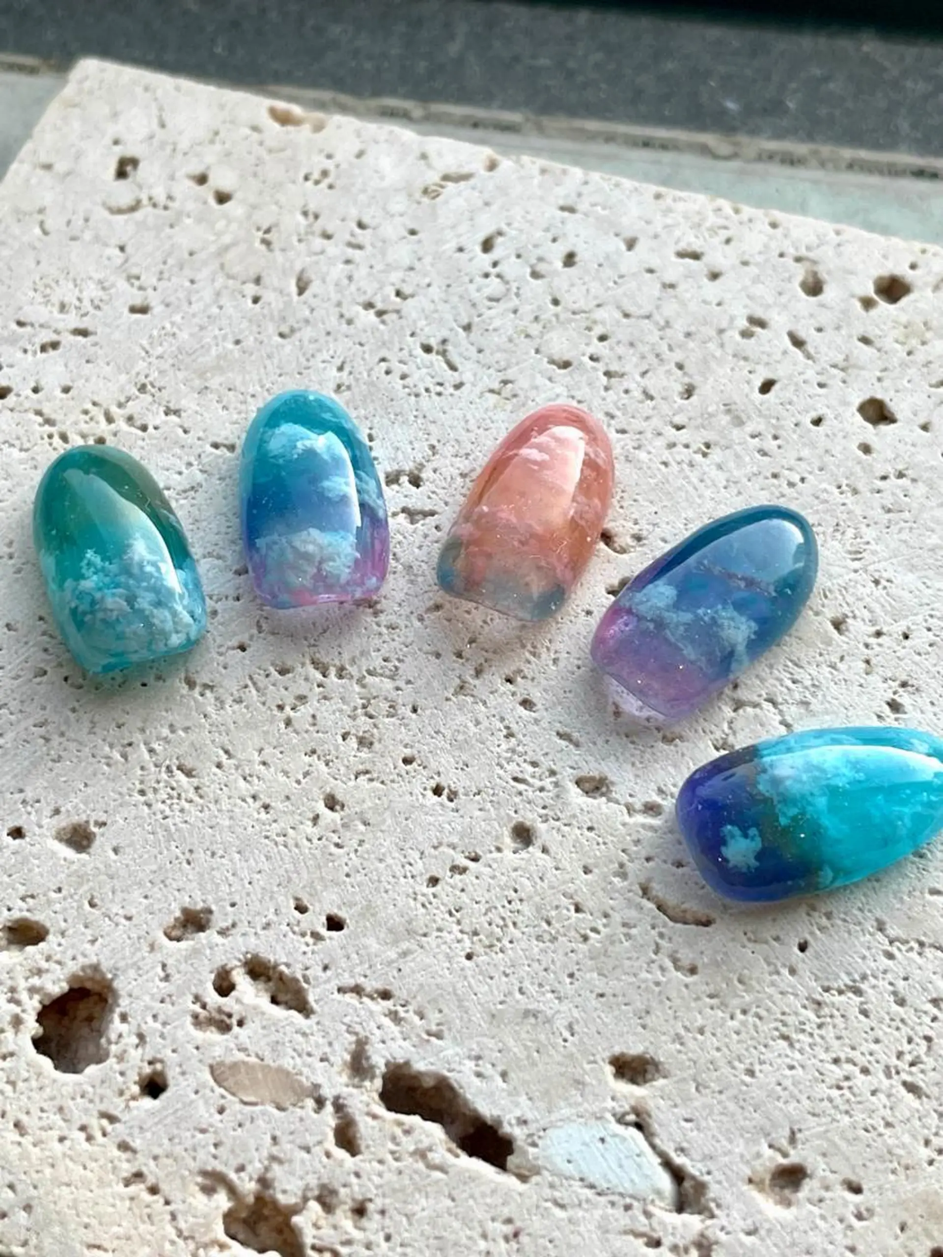 ミディアム ネイル m kaori𓃟のネイルデザイン