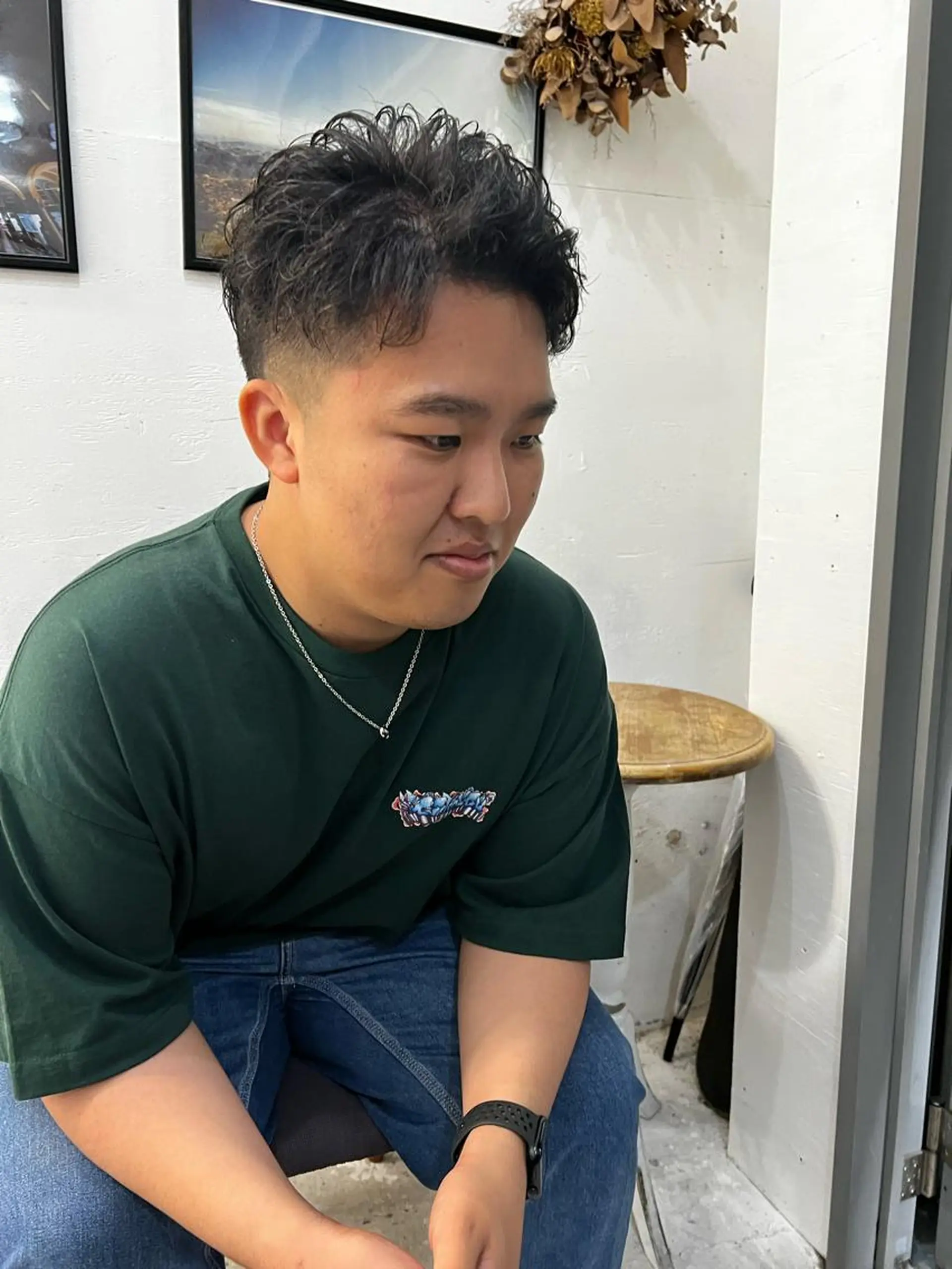 メンズ ダメージレスブリーチ /艶髪/横須賀智也のヘアスタイル