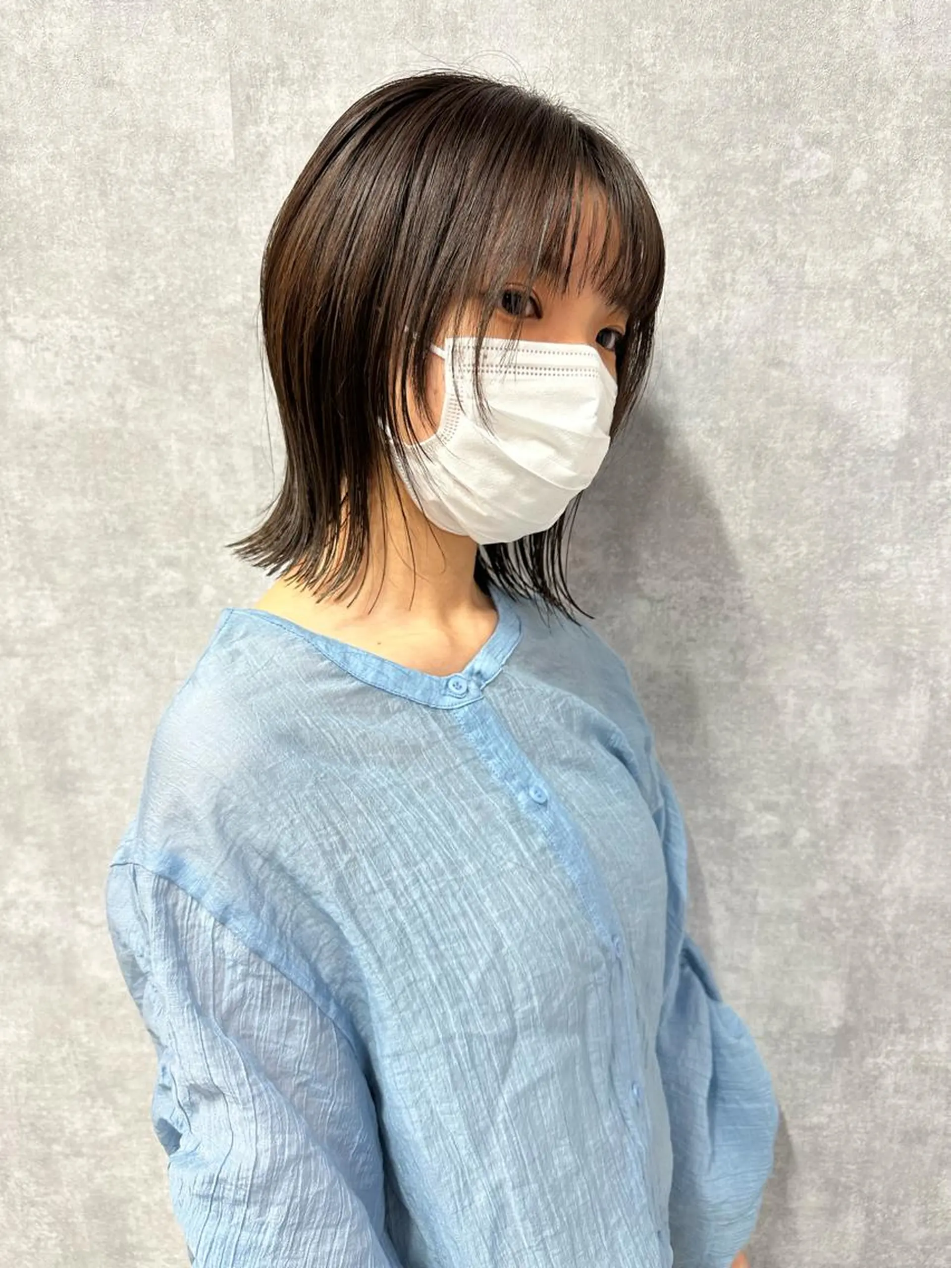 ショート 切りっぱなしボブ ショートボブ ハンサムショート 丸みショート アッシュ カット ヘアカラー トリートメント C’LD hair  produce /シールドヘア所属・モテ髪/ボブ/ショー ト/アダチフウトのヘアスタイル