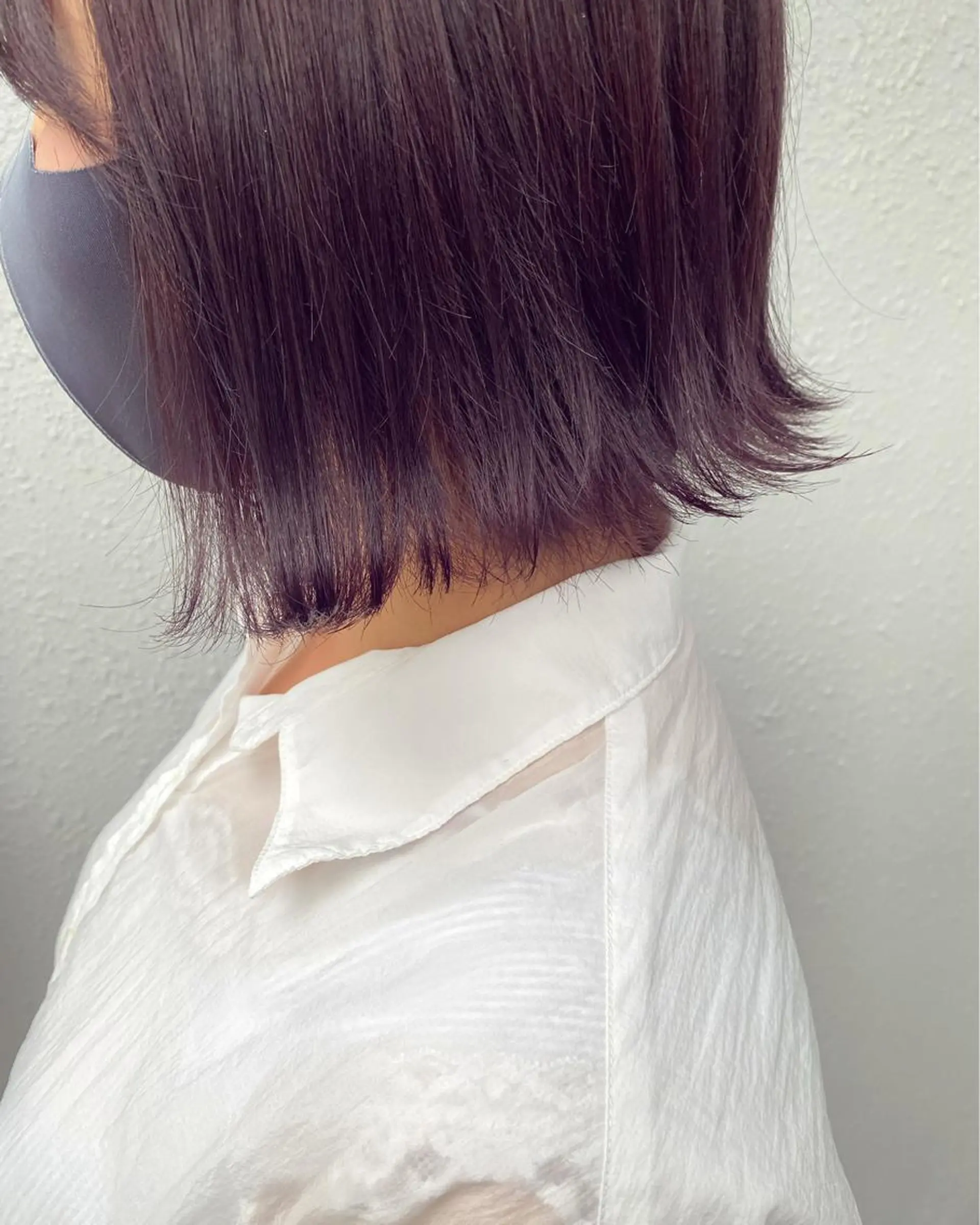 ミディアム カラー ブリーチ 後藤紗英/髪質改善 /オリーブベージュのヘアスタイル