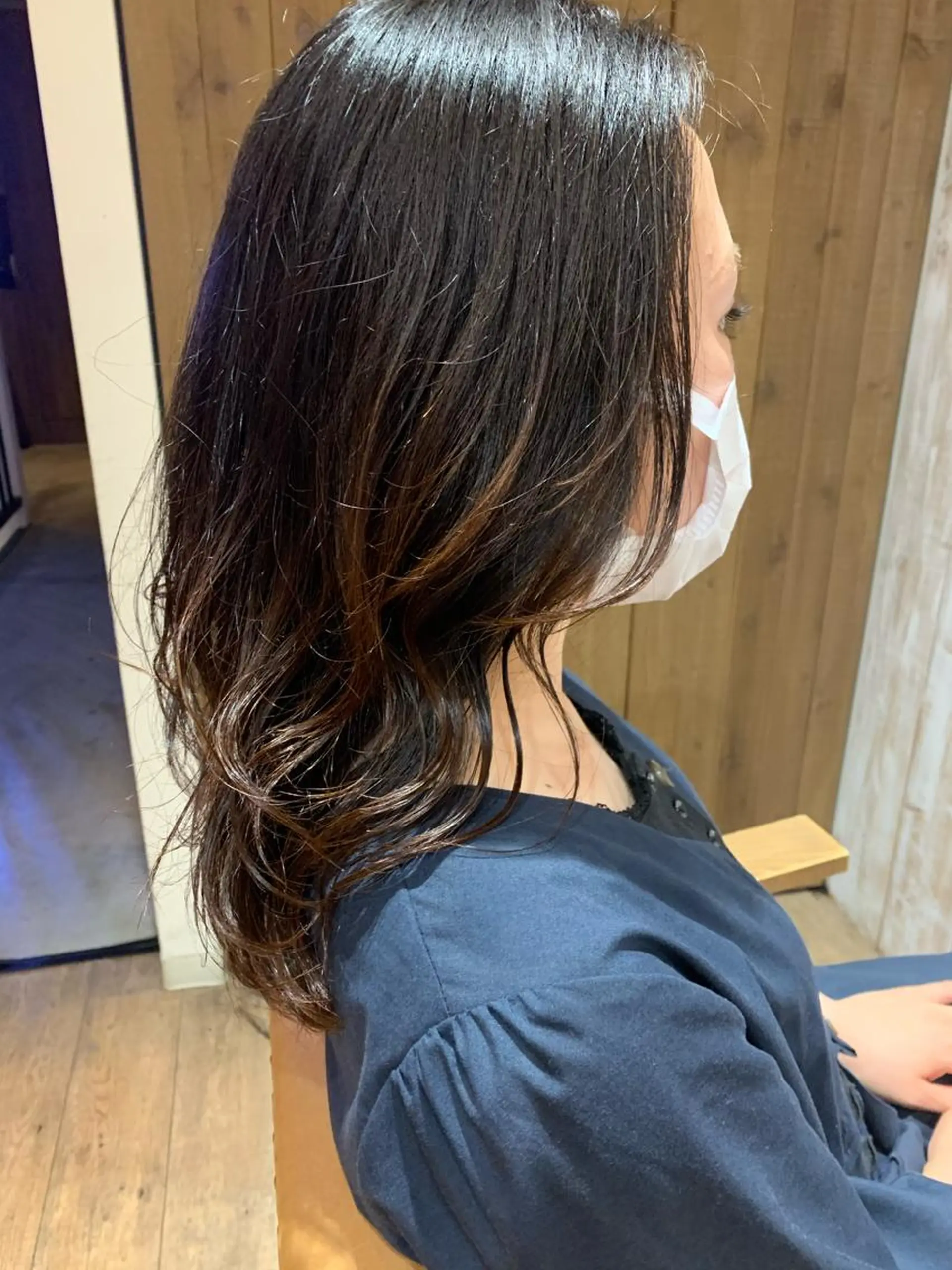 セミロング レイヤーカット SOYON 🤍CHIZU🤍.のヘアスタイル
