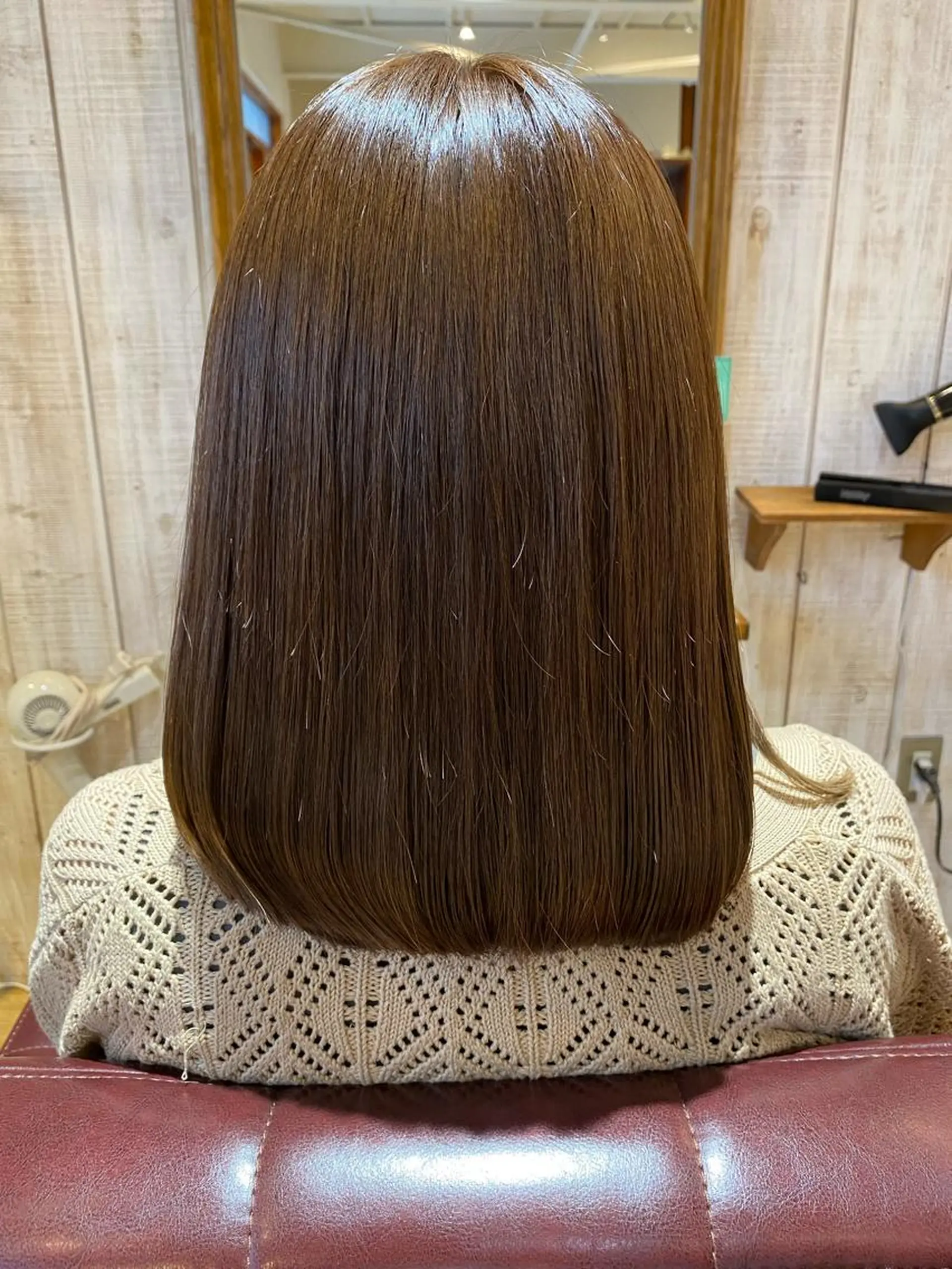 ミディアム カラー カット ヘアカラー トリートメント ICON所属・艶美髪マスター 店長✂︎YUKKEのヘアスタイル