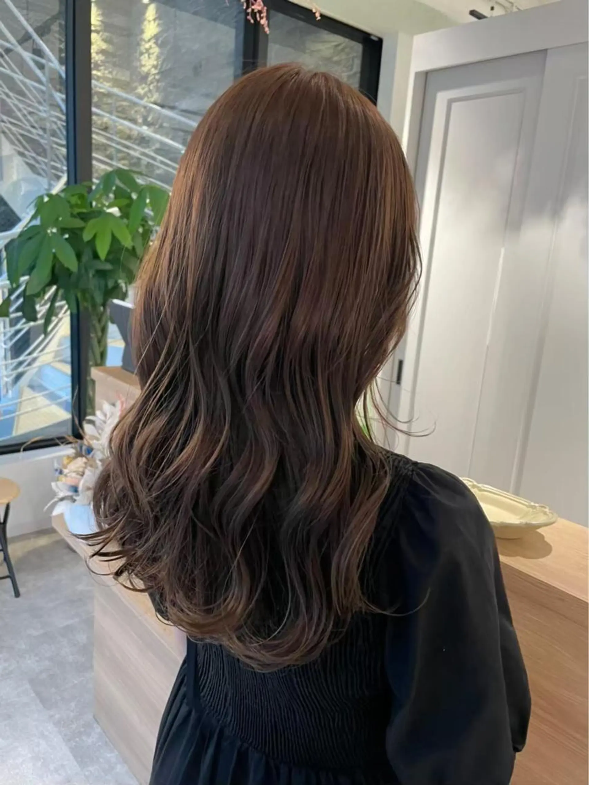 セミロング カラー 神戸ボブ✂️ ioe三宮/田 伸佳のヘアスタイル