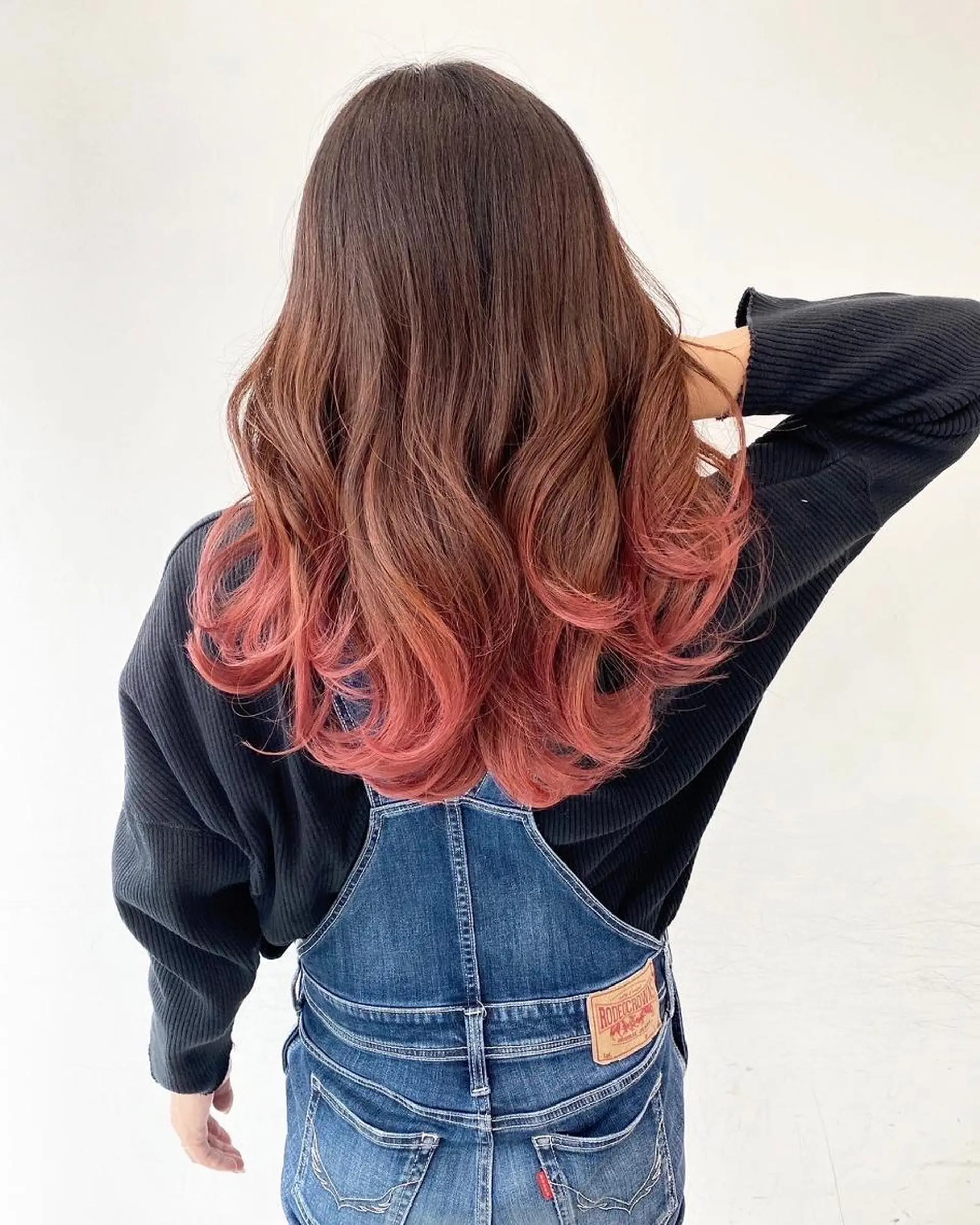 ロング カラー ヘアカラー トリートメント 【公式】amble luxe池袋東口🩷のヘアスタイル