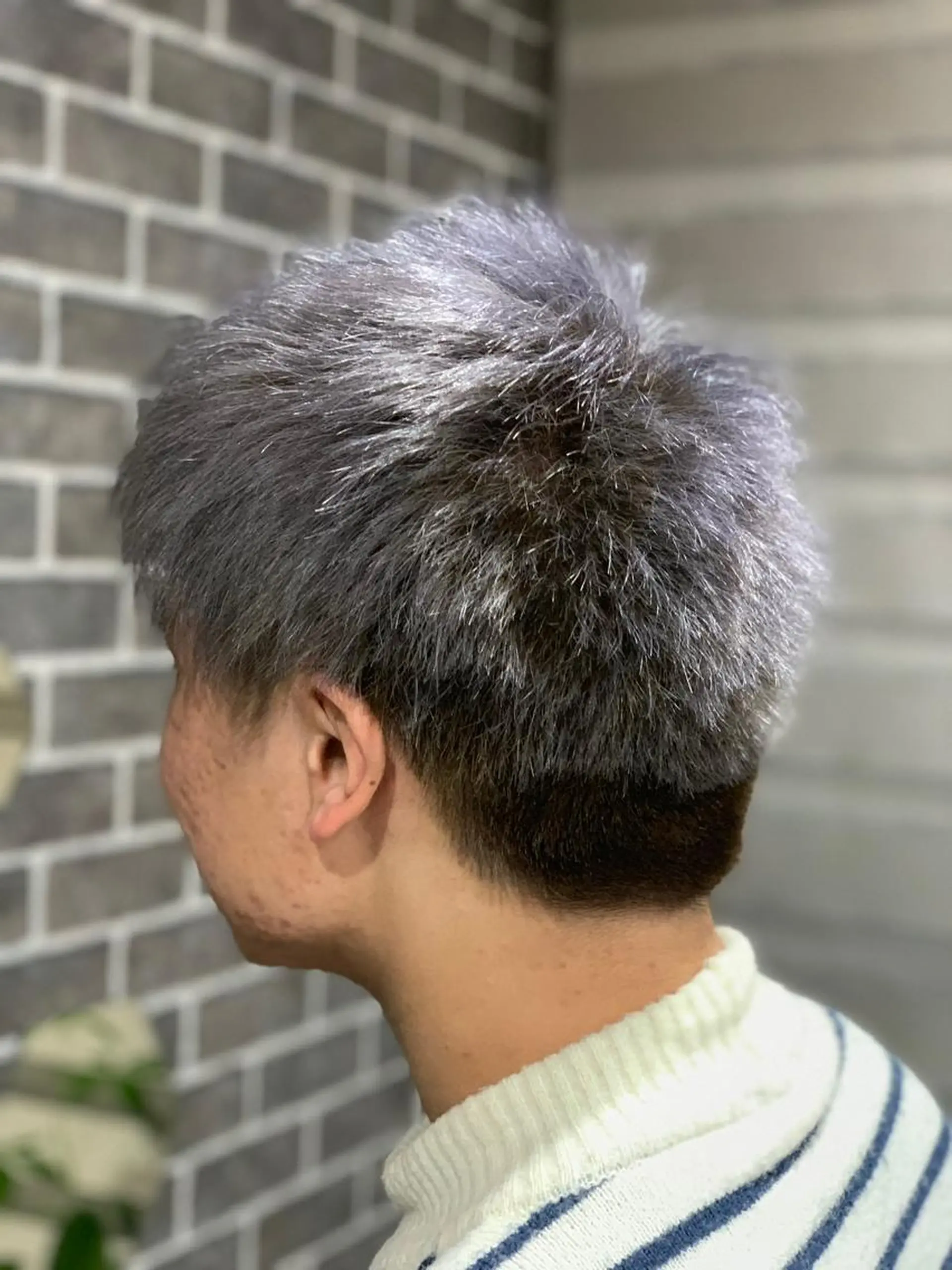 ショート メンズ メンズブリーチ ✂︎中山竜哉✂︎ 川崎スタイリストのヘアスタイル