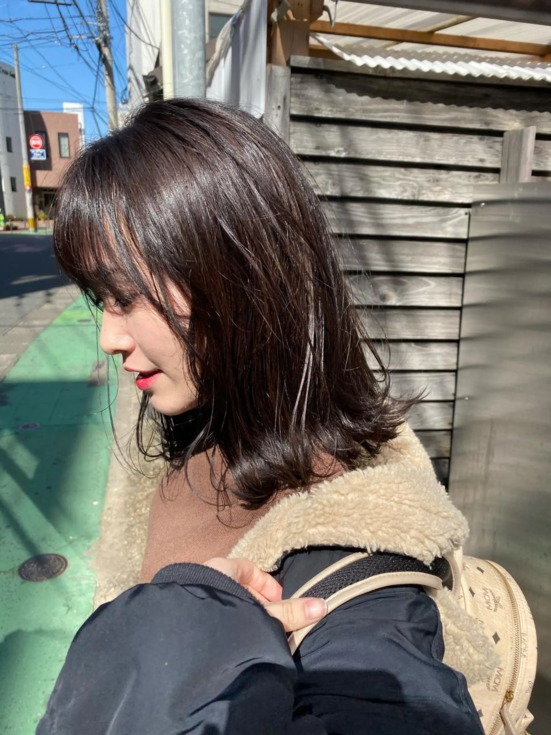 カラー LORE福岡天神 韓国/ブリーチのヘアスタイル