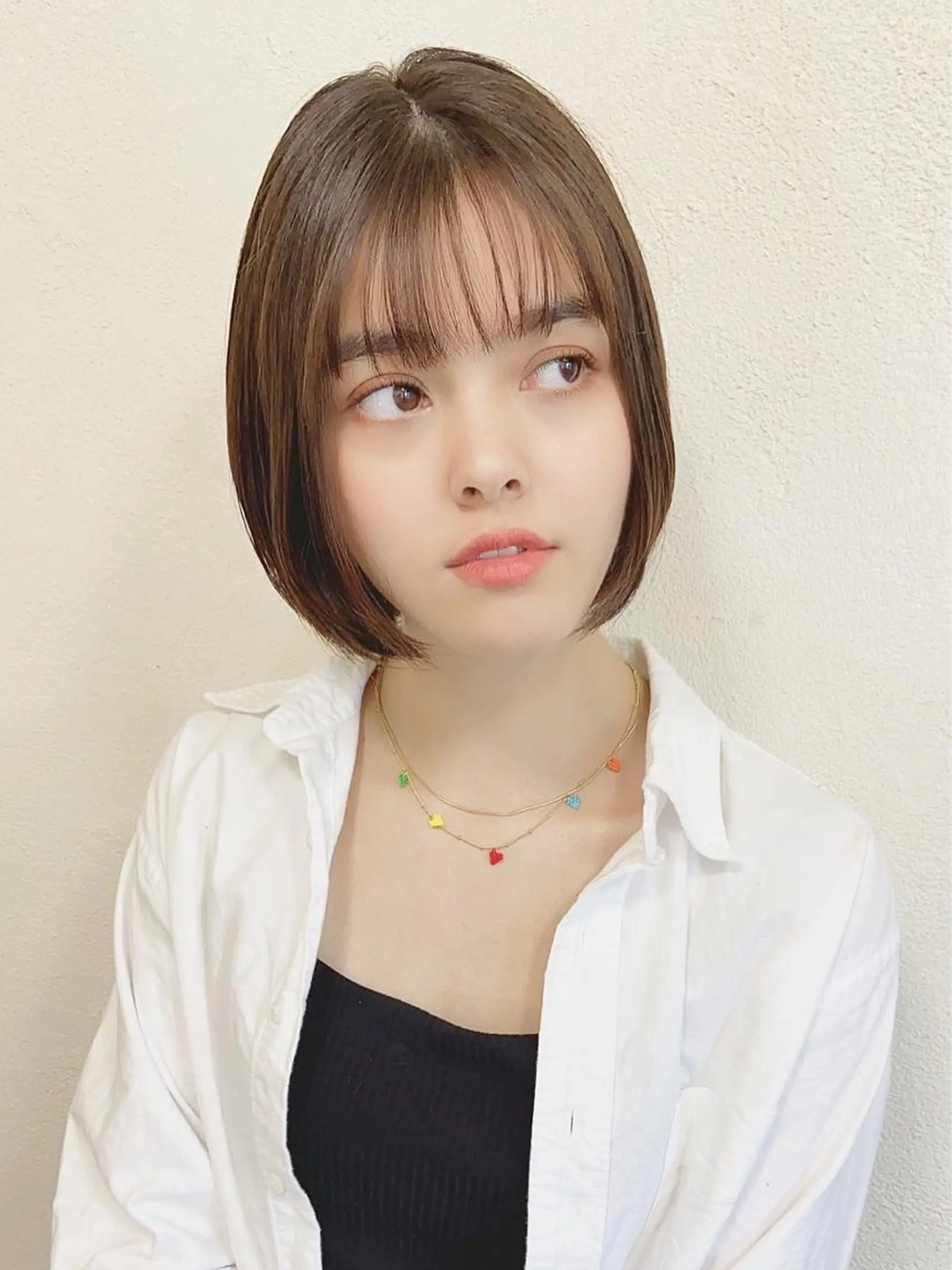 ショート カラー カット ヘアカラー 小顔ショート✁ ⁂Yukari⁂のヘアスタイル