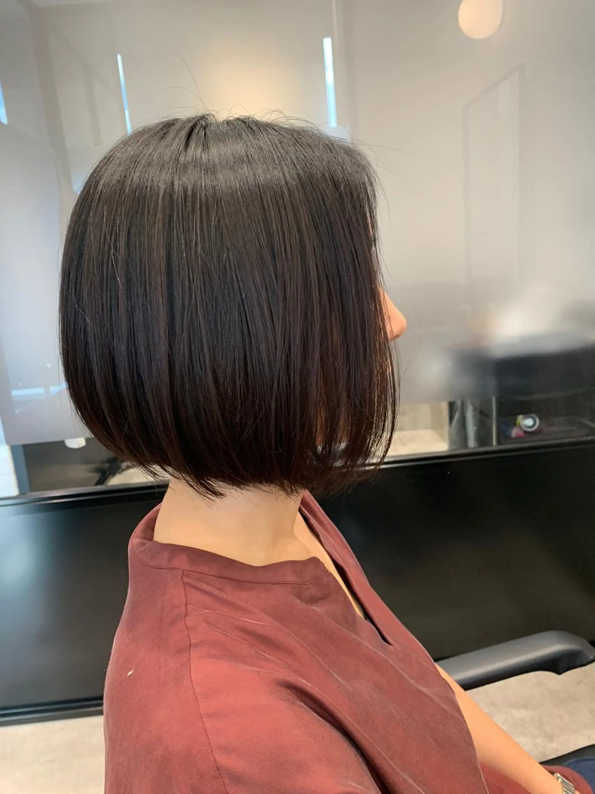 ショート カラー カット トリートメント イガラシ ジュン/髪質改善のヘアスタイル