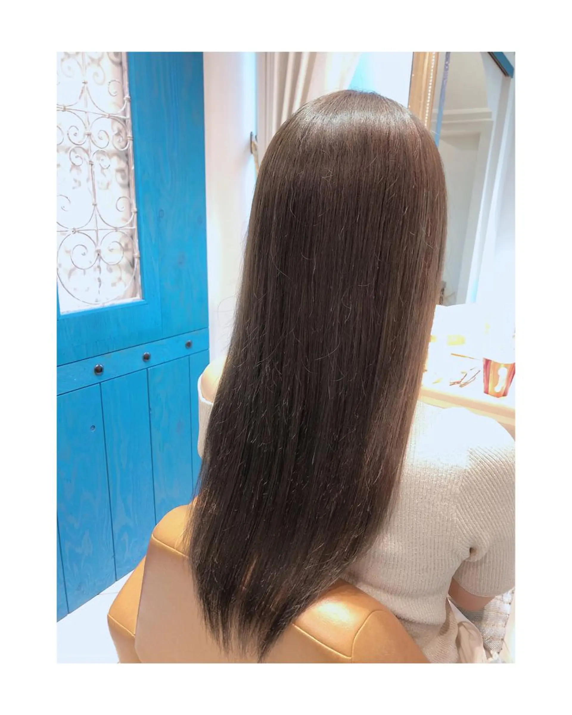 セミロング トリートメント カット ヘアカラー トリートメント 代表山口ひな 髪質改善のプロのヘアスタイル