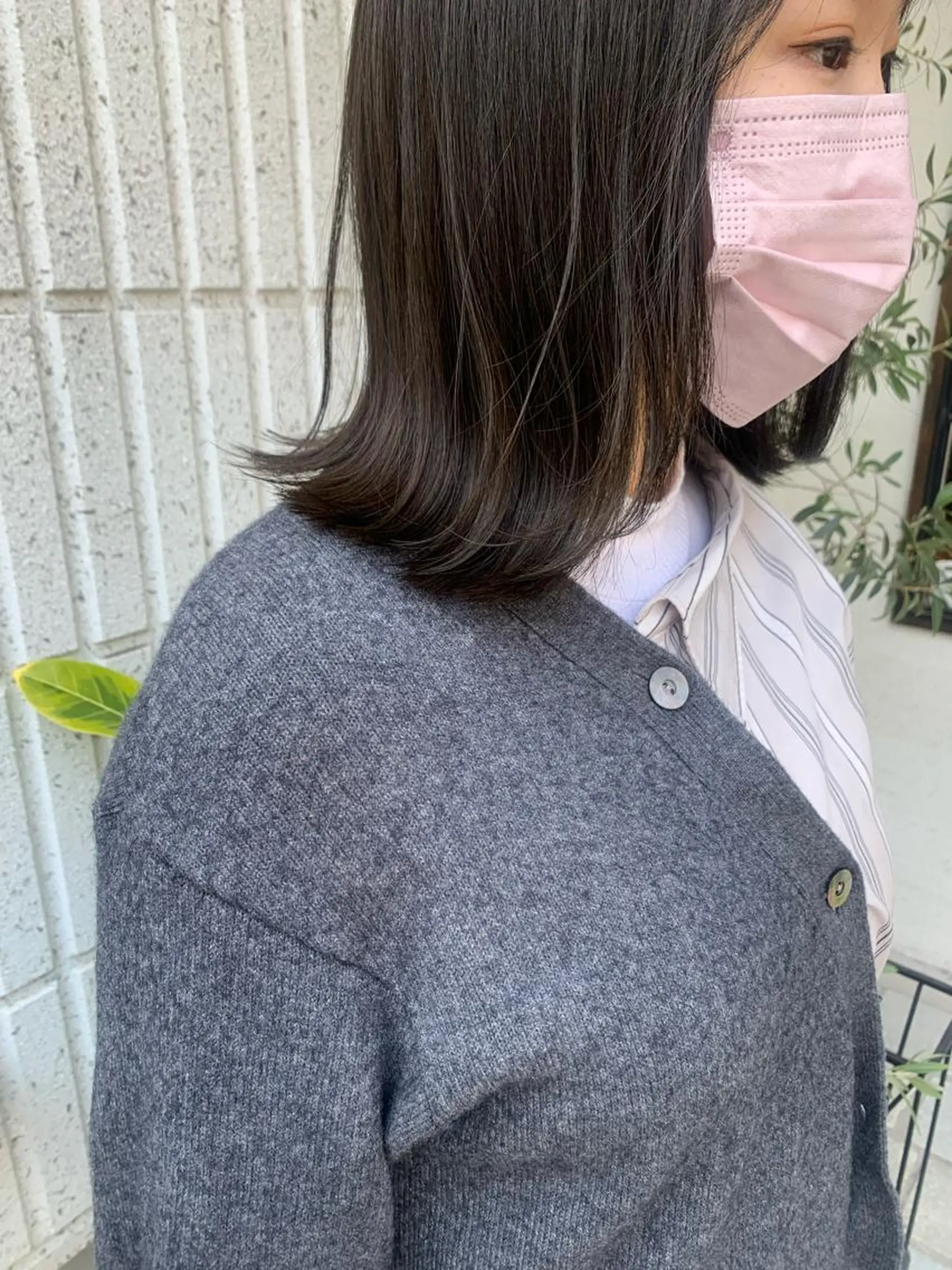 ショート カラー グレージュ オリーブグレージュ オリーブグレー stylist  ＊ mahoのヘアスタイル