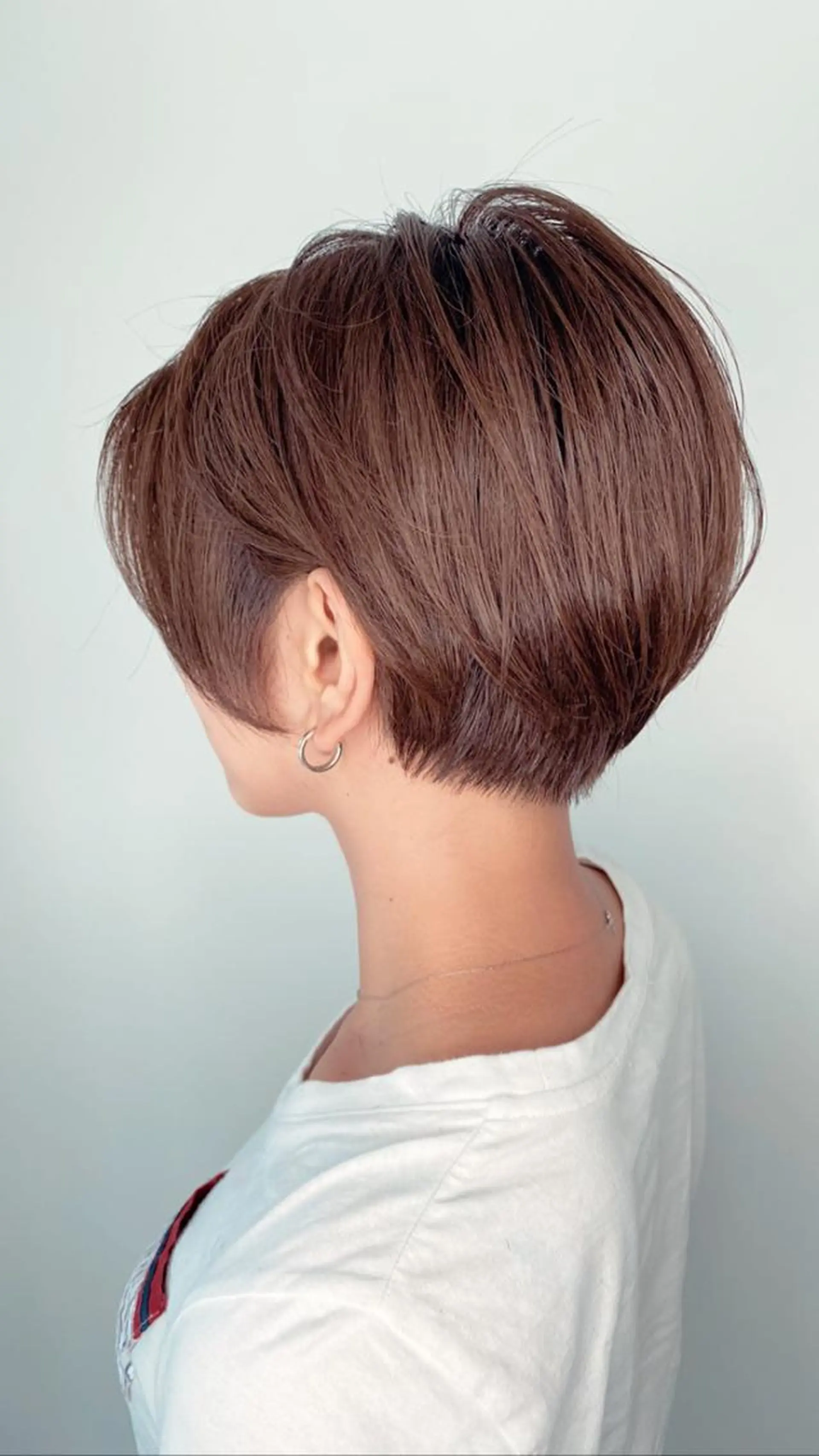 ショート カラー カット WEG所属・韓国レイヤー/艶髪 WATSUKIのヘアスタイル