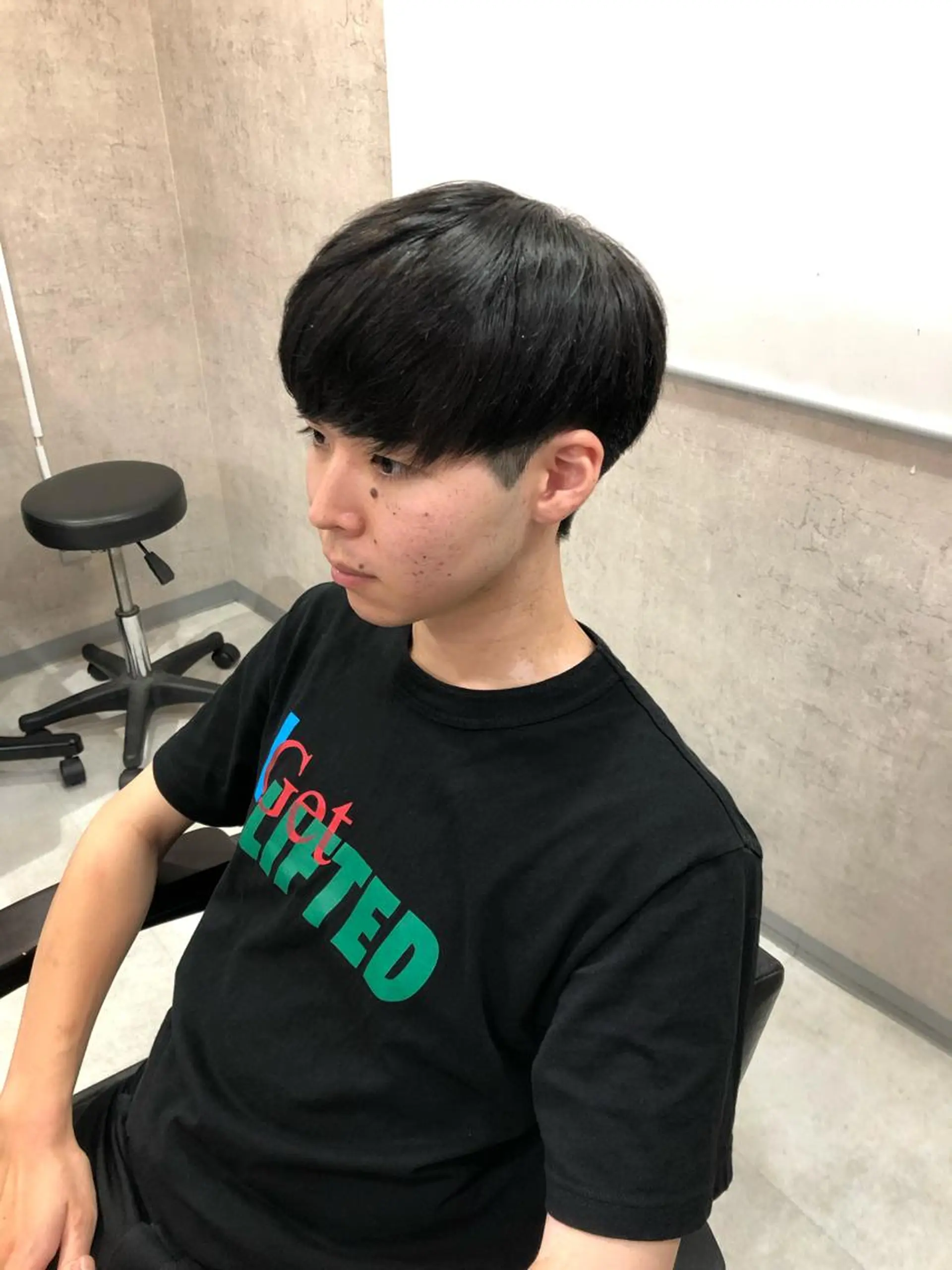 ショート メンズ 矢島颯哉/ハイトーン ブリーチカラー💎のヘアスタイル