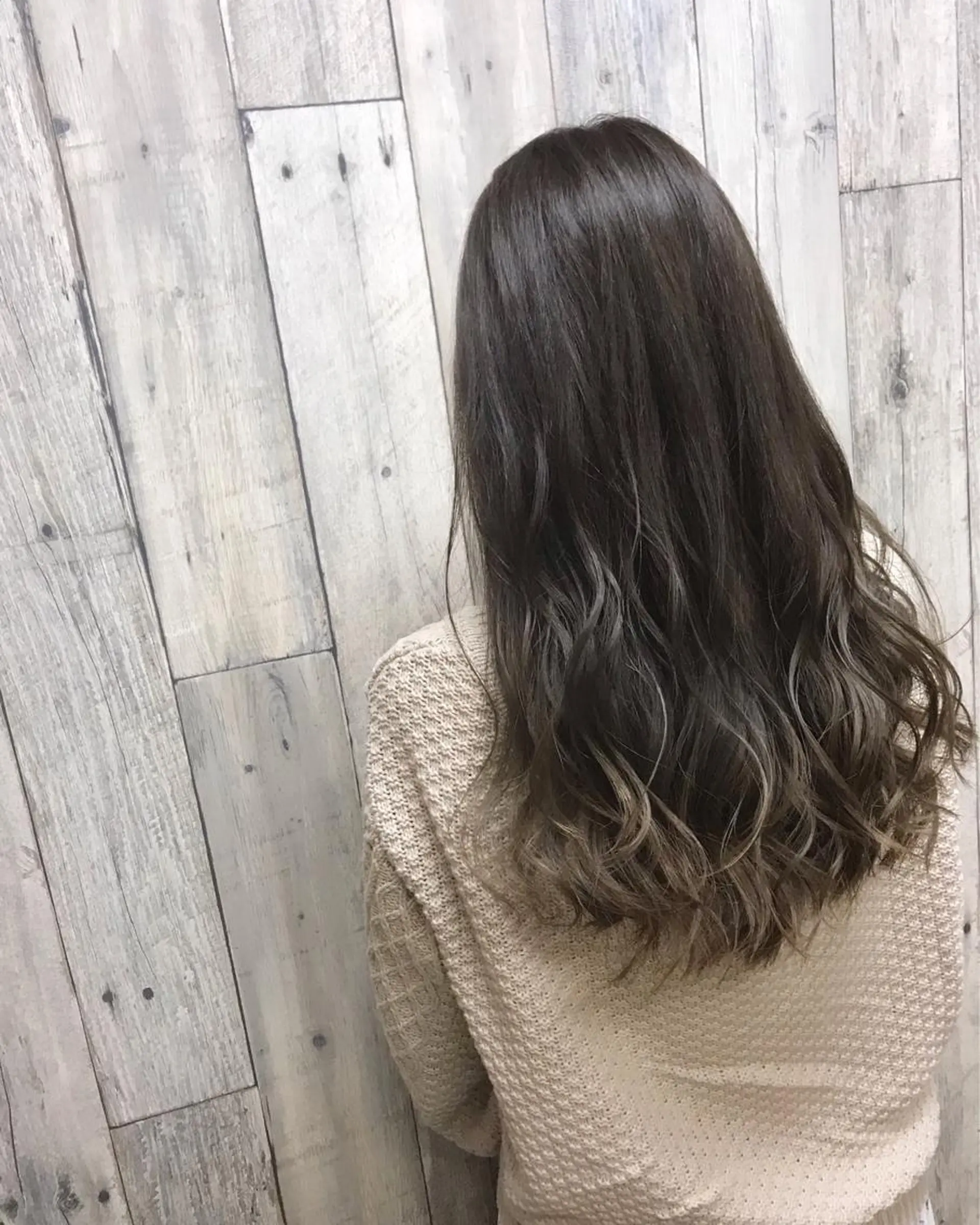 ロング カラー パーマ ヘアアレンジ メンズ キッズ 透明感カラー グラデーションカラー ロング Forest. -髪質改善-のヘアスタイル