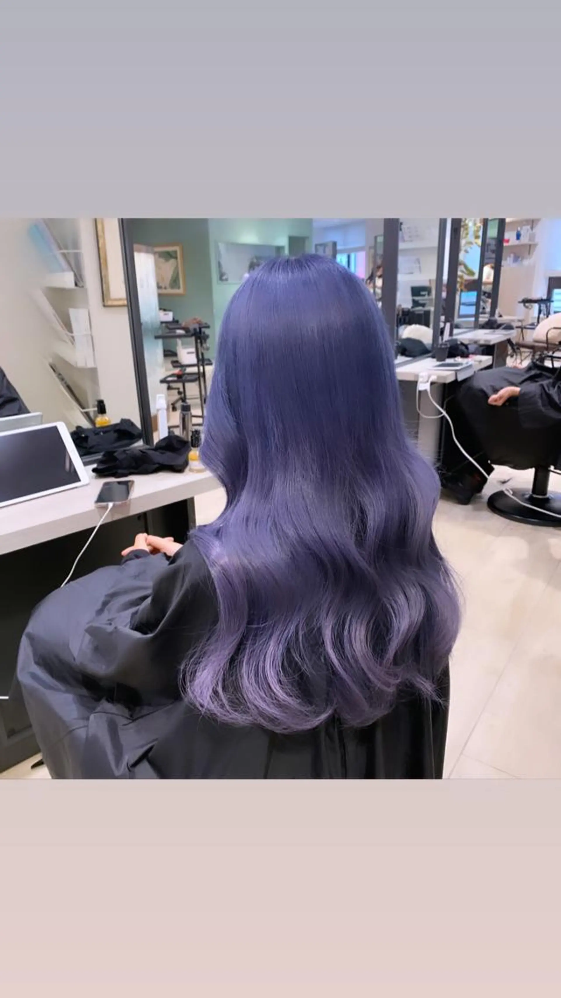 ロング カラー 💎銀座.大人可愛い 🩶上品ヘア💎のヘアスタイル