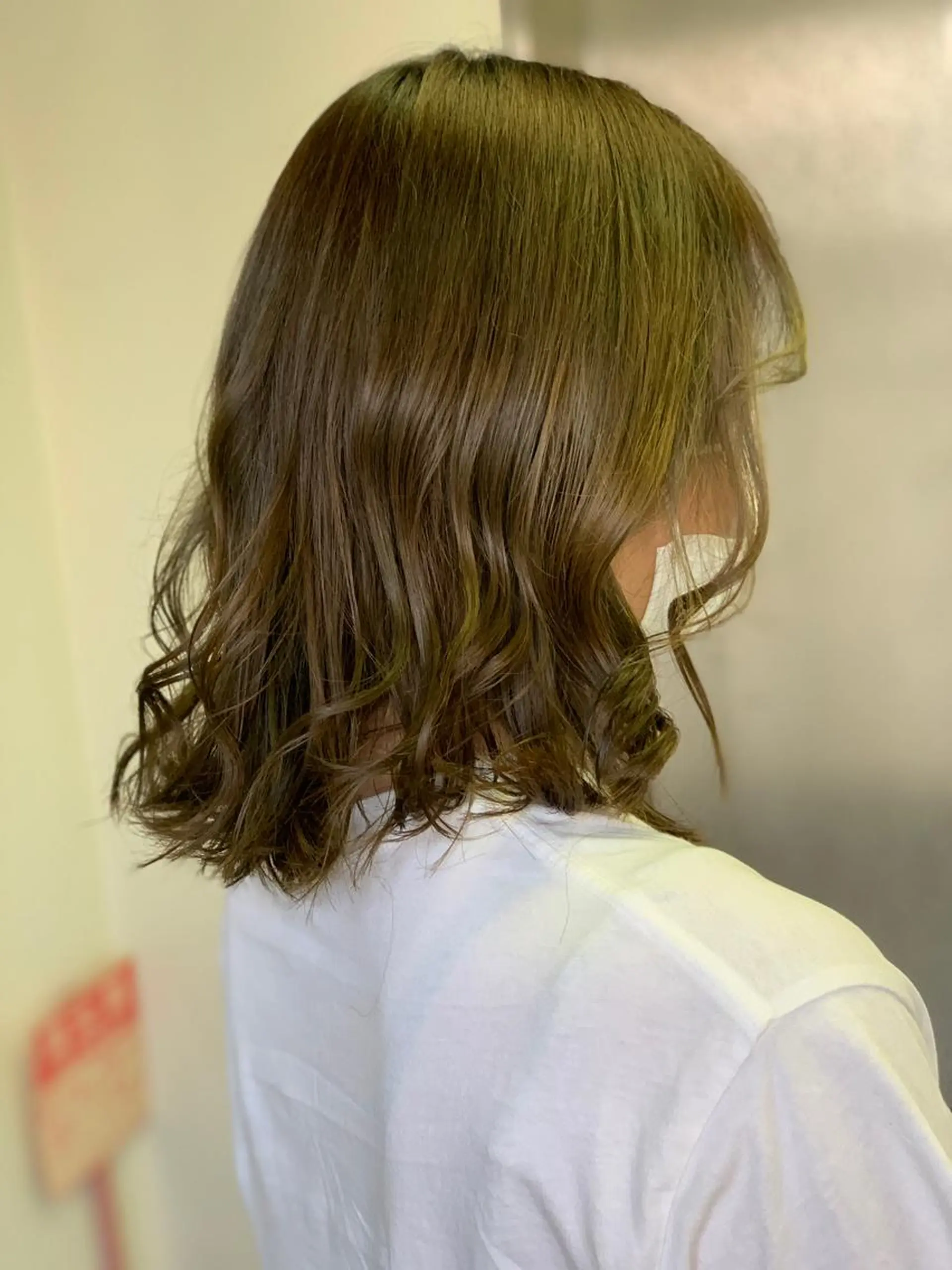 ミディアム ヘアカラー トリートメント CECIL hair なんば店所属・メンズパーマ 艶髪☆店長☆有馬のヘアスタイル