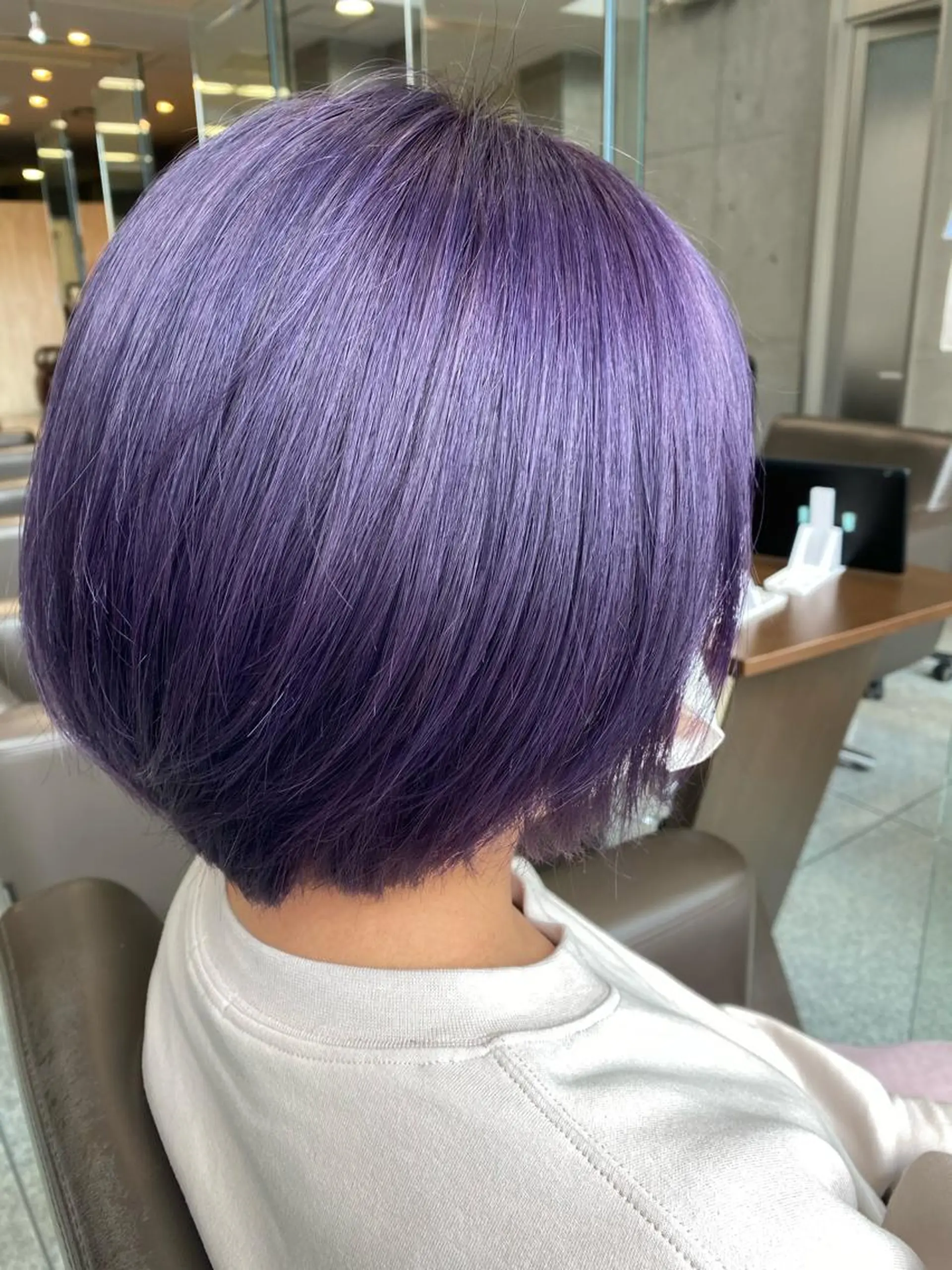 ショート パープルカラー 🔥指名率No. 1 🔥⭐️ひかる⭐️のヘアスタイル